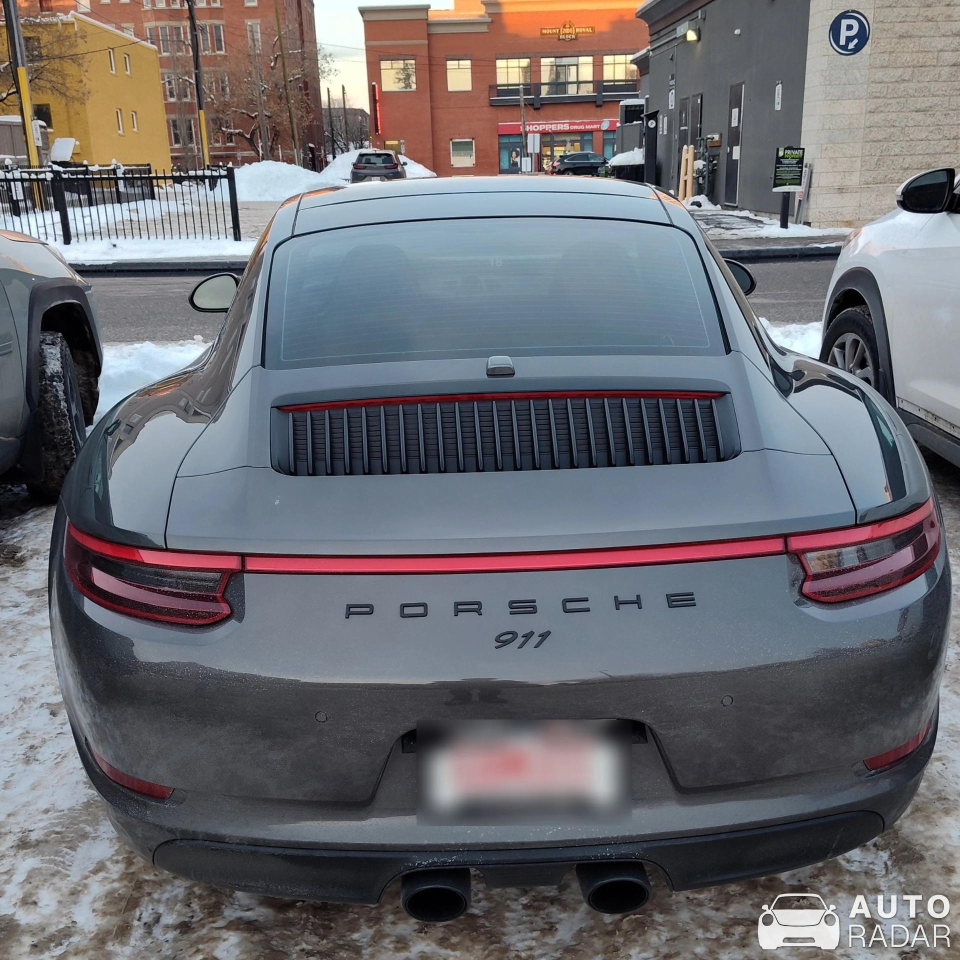 Porsche 991 Carrera MkI spotted in Calgary, Canada