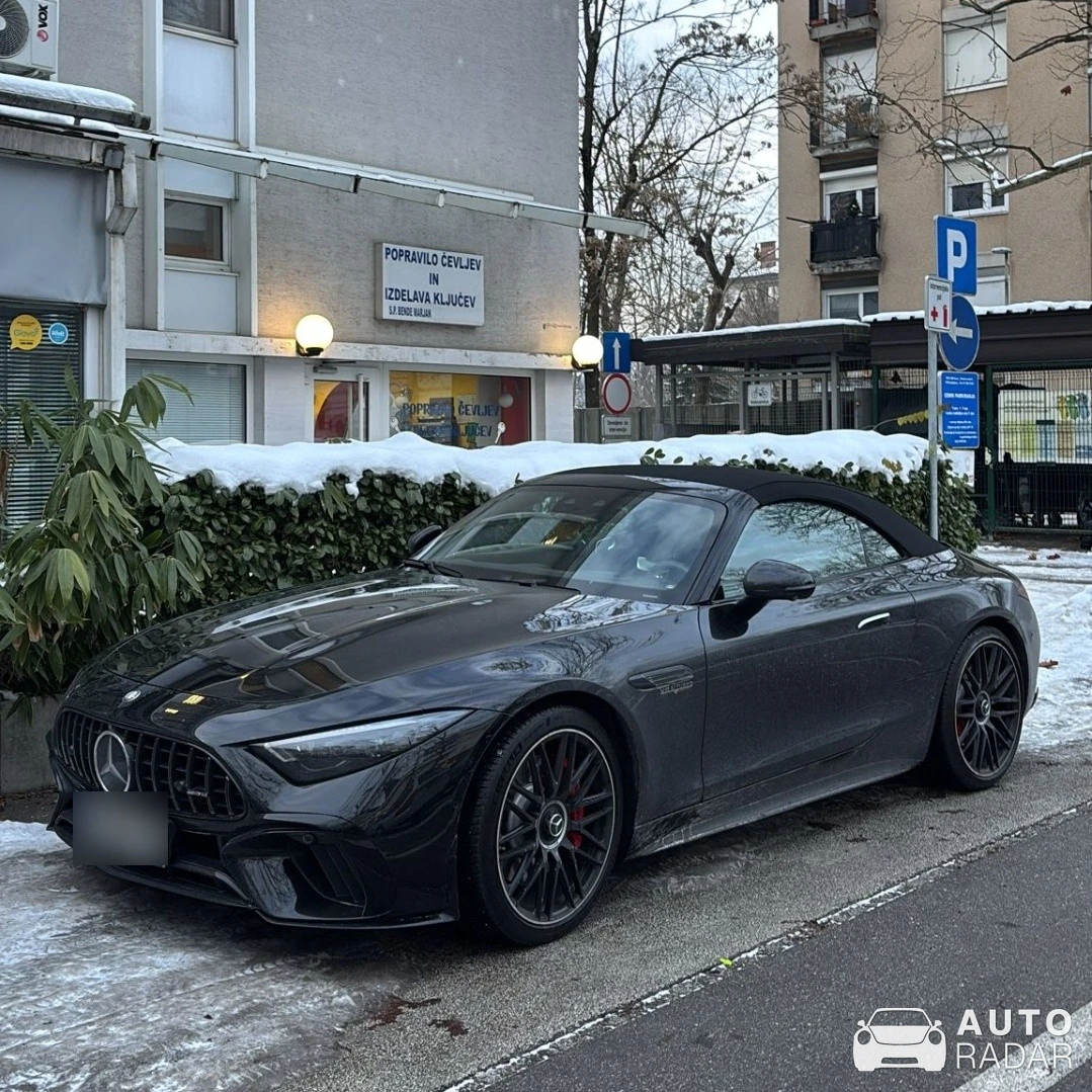 Mercedes-AMG SL 63 R232 spotted in Ljubljana, Slovenia