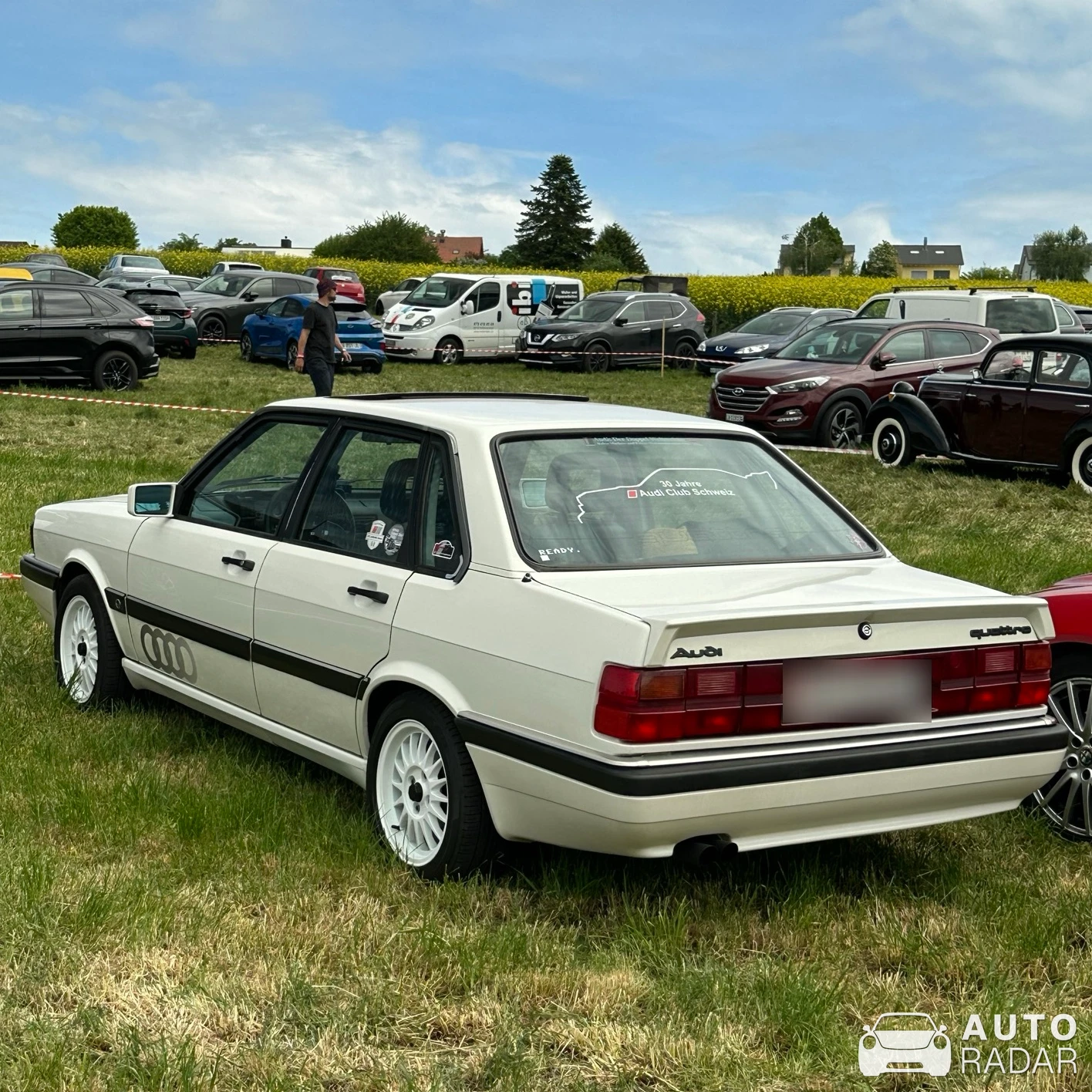 Audi 90 spotted in Rudolfstetten-Friedlisberg