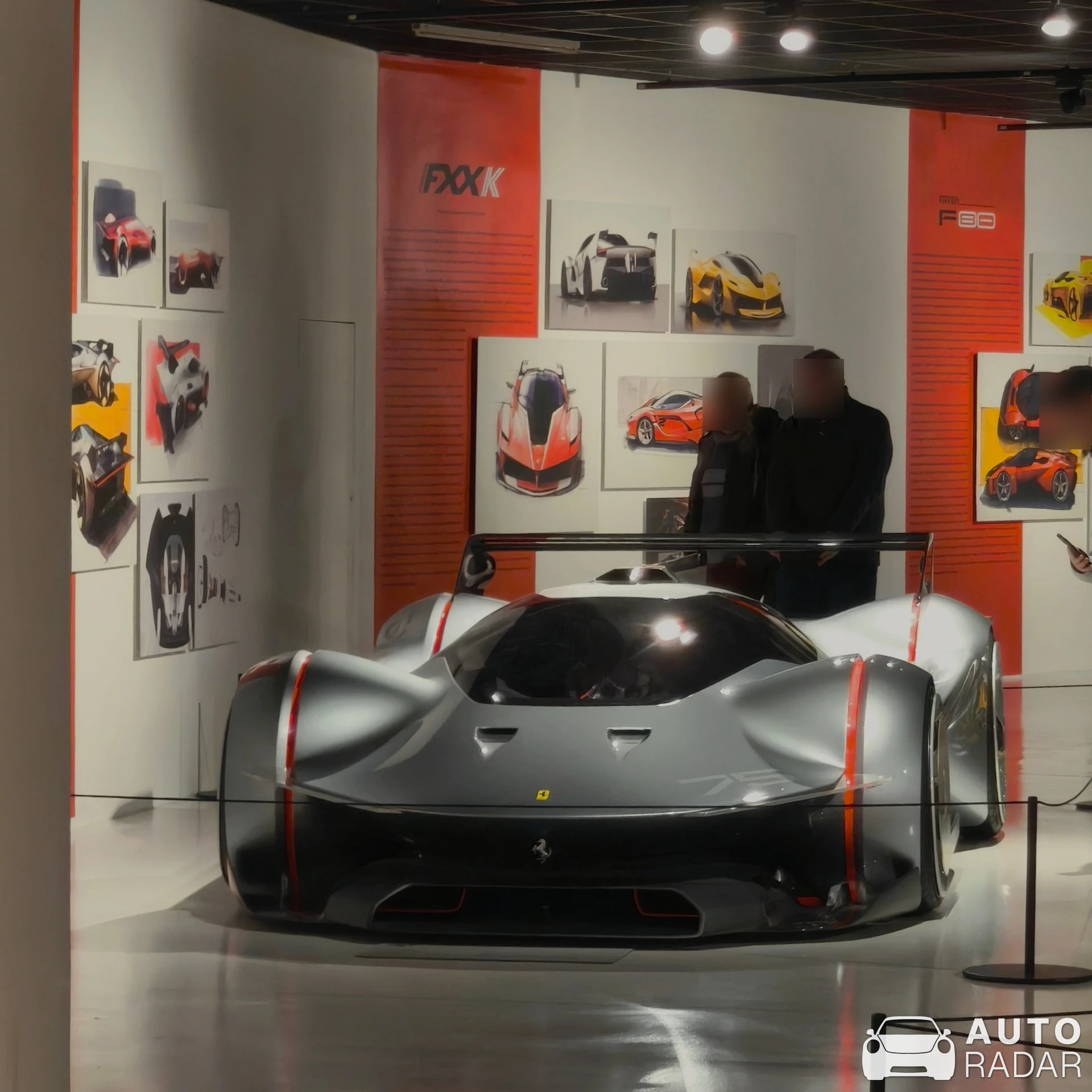 Ferrari Vision Gran Turismo spotted in Torino