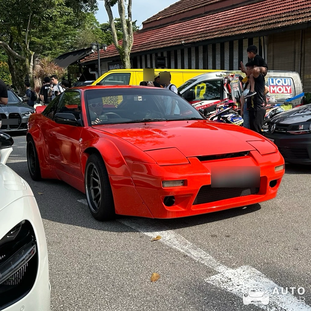 Nissan 180SX Rocket Bunny spotted in Singapore