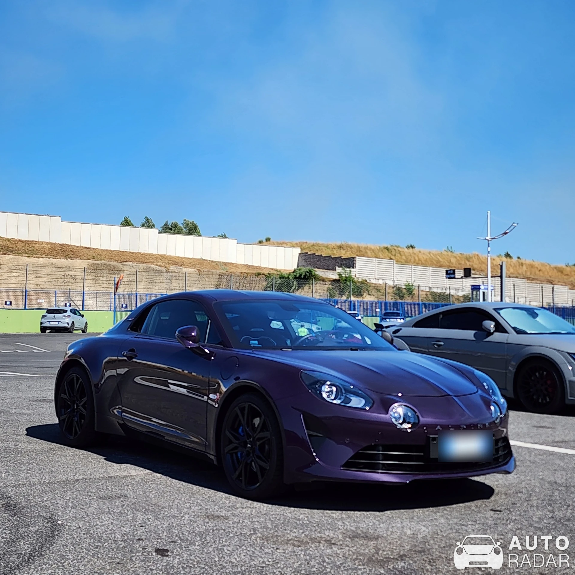 Alpine A110 Légende GT spotted in Campagnano di Roma