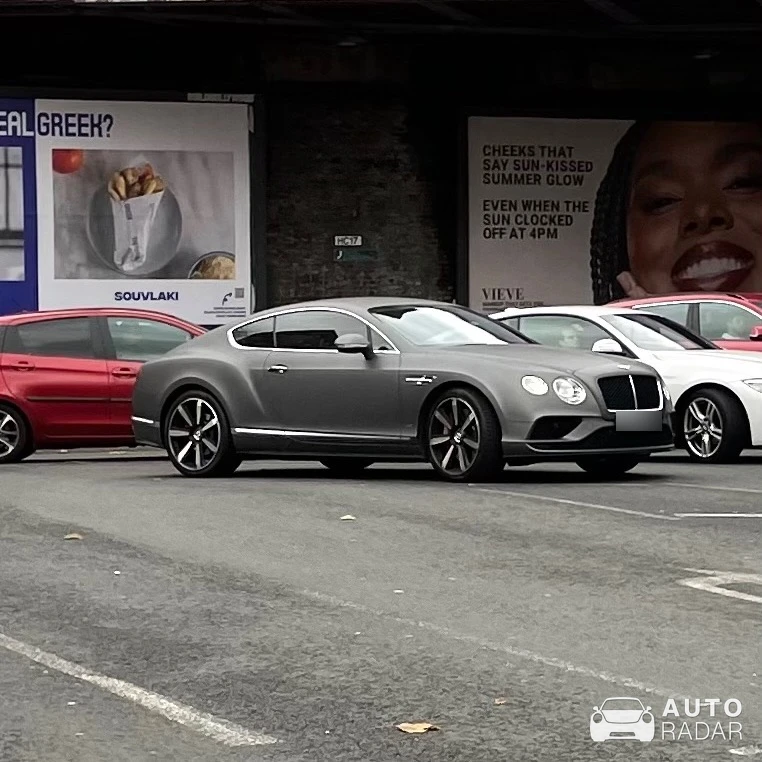 Bentley Continental GT V8 S spotted in Greater London, United Kingdom