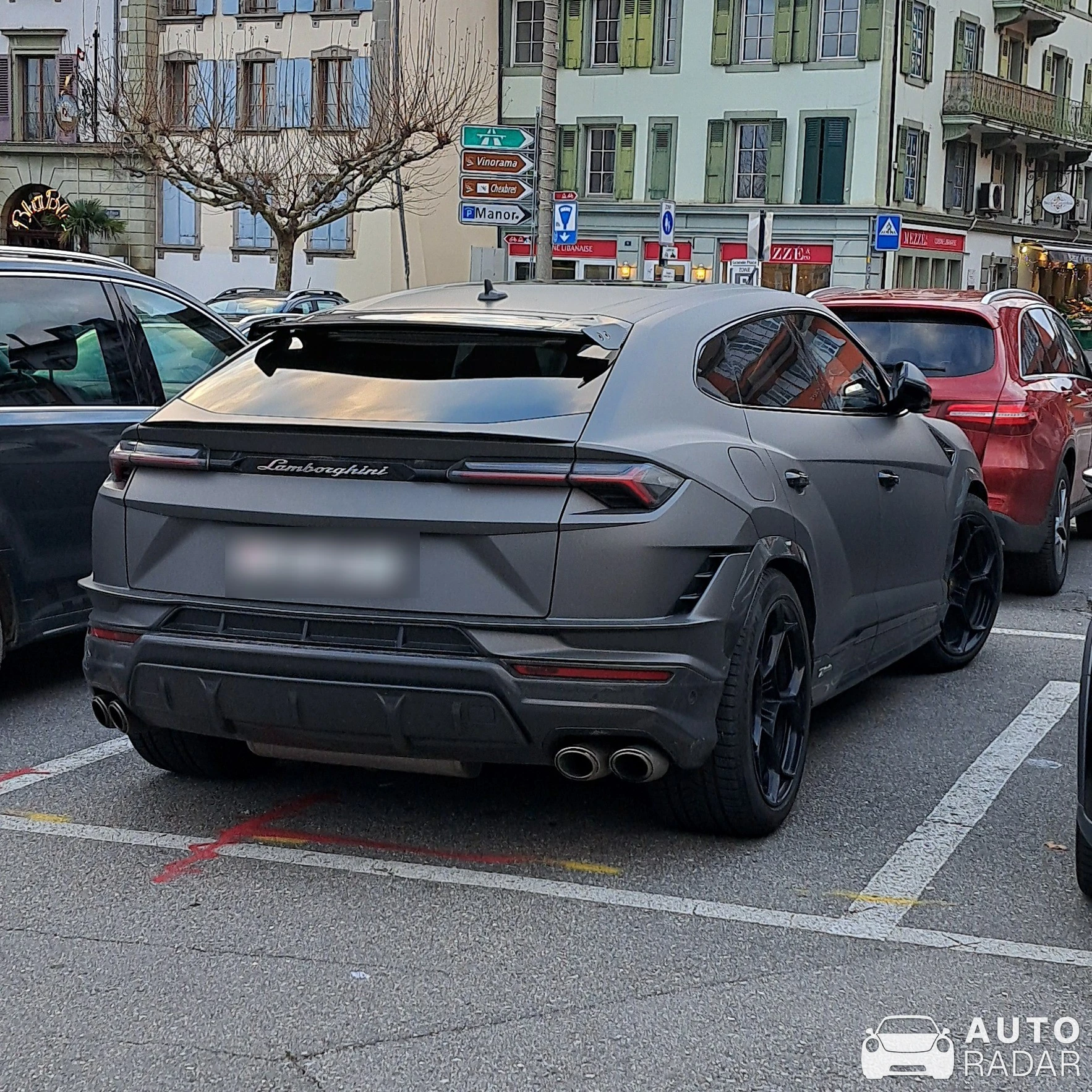 Lamborghini Urus Performante spotted in Vevey, Switzerland