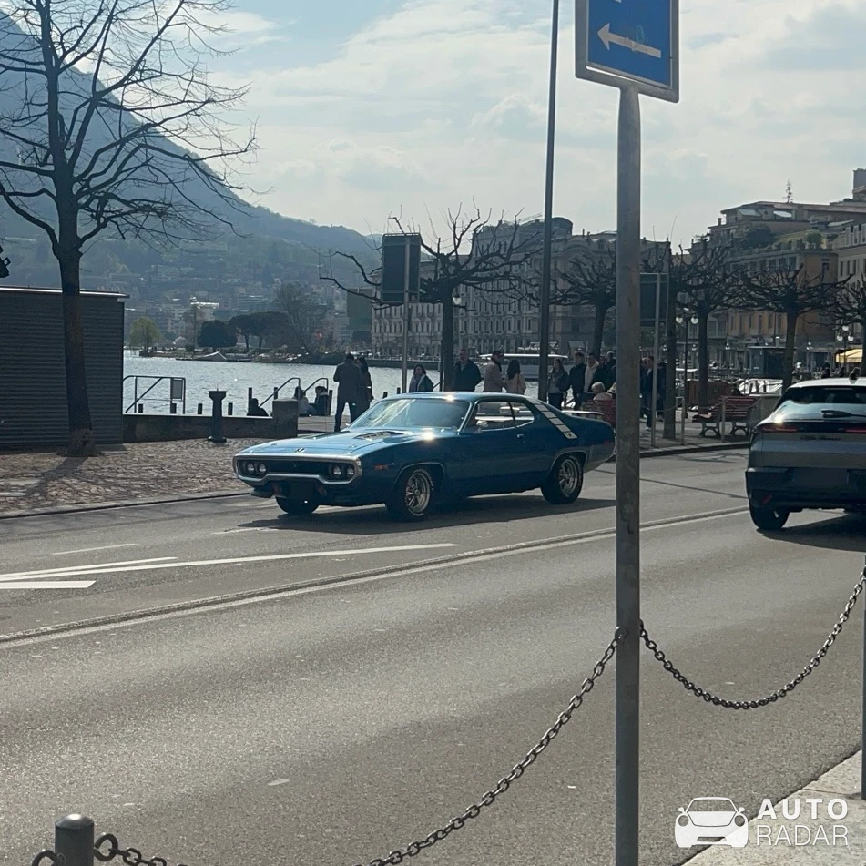 Plymouth GTX spotted in Lugano
