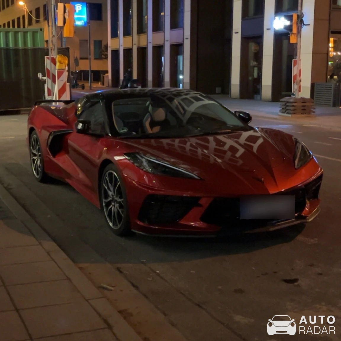 Chevrolet Corvette C8 Stingray spotted in Frankfurt am Main, Deutschland