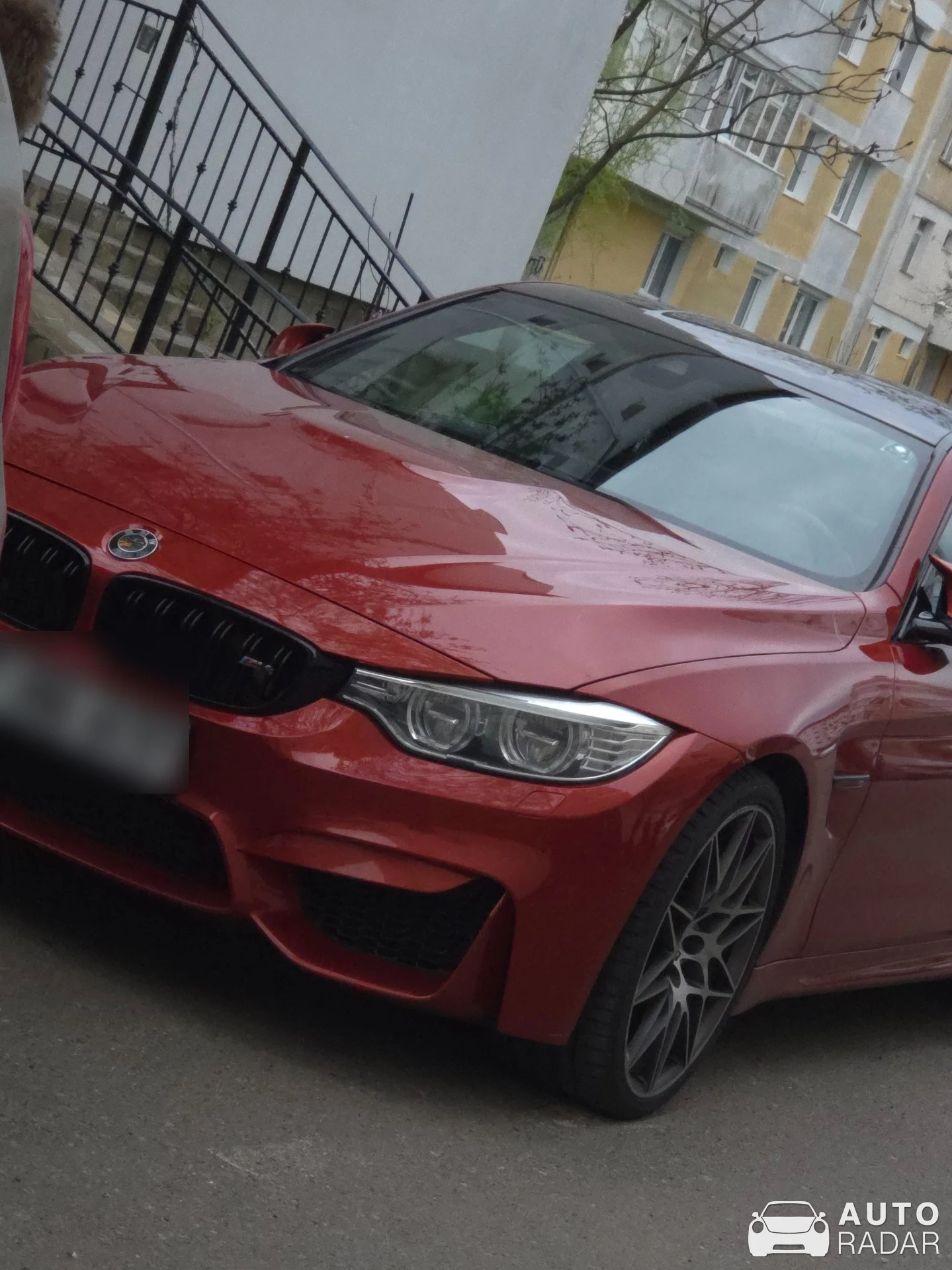 BMW M4 F82 Coupé Competition spotted in Piatra-Neamț