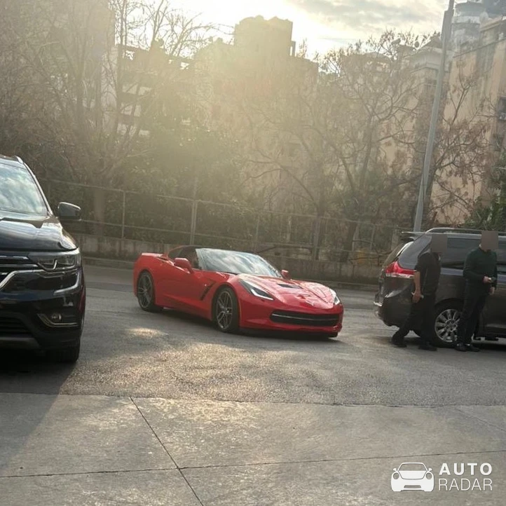Chevrolet Corvette C7 spotted in Jal El Dib, Lebanon
