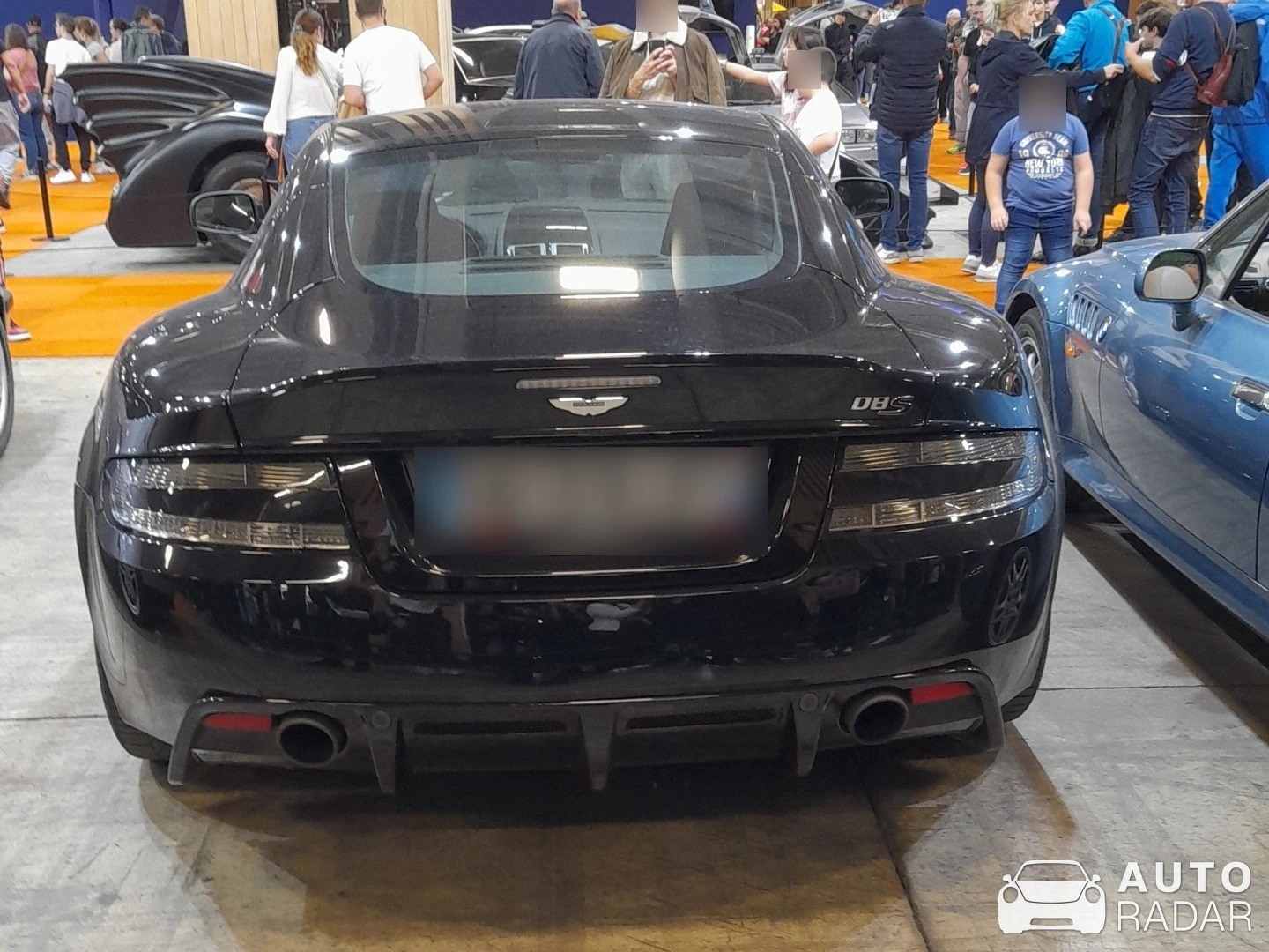 Aston Martin DB9 GT 2016 Bond Edition spotted in Paris
