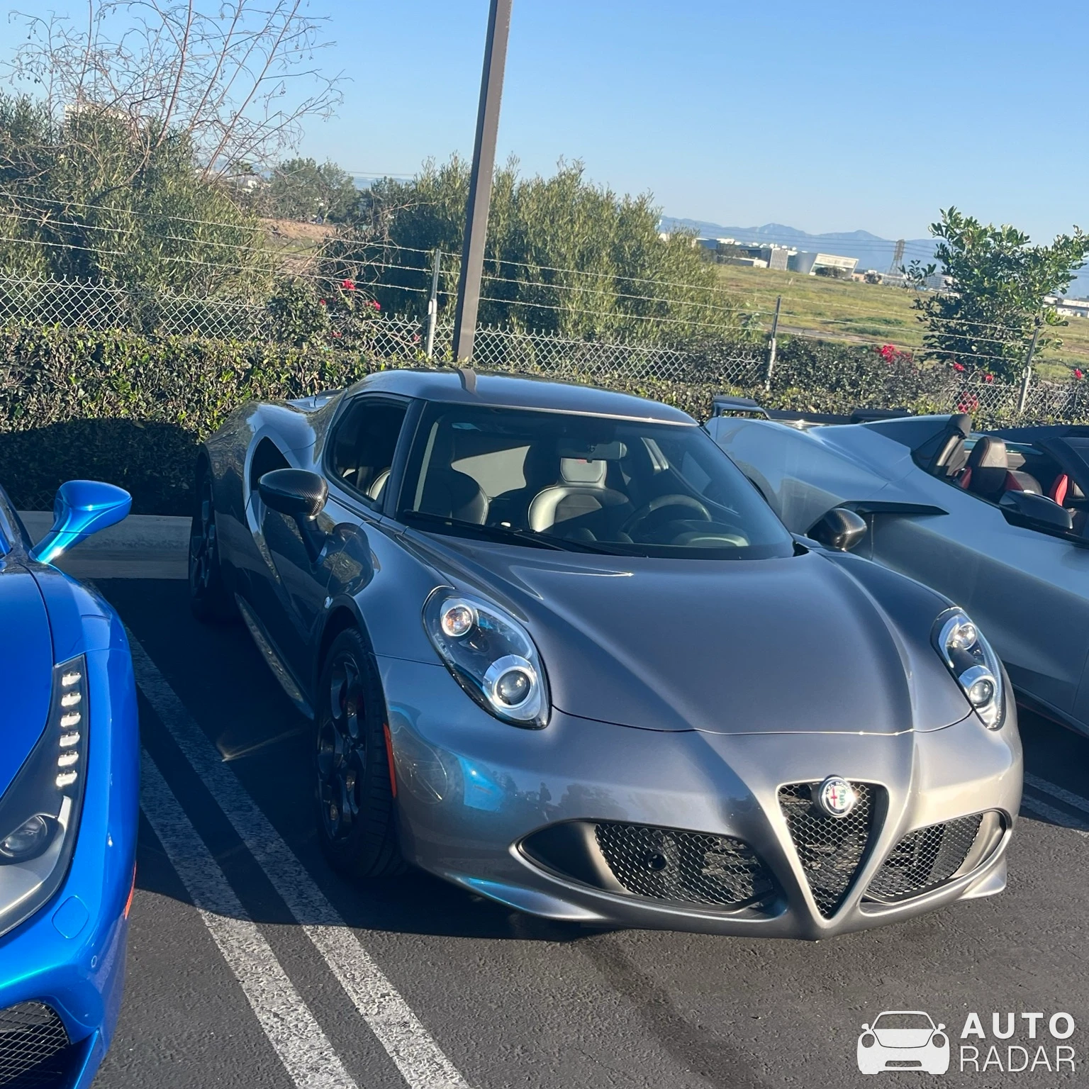 Alfa Romeo 4C Coupé spotted in Hermosa Beach, United States