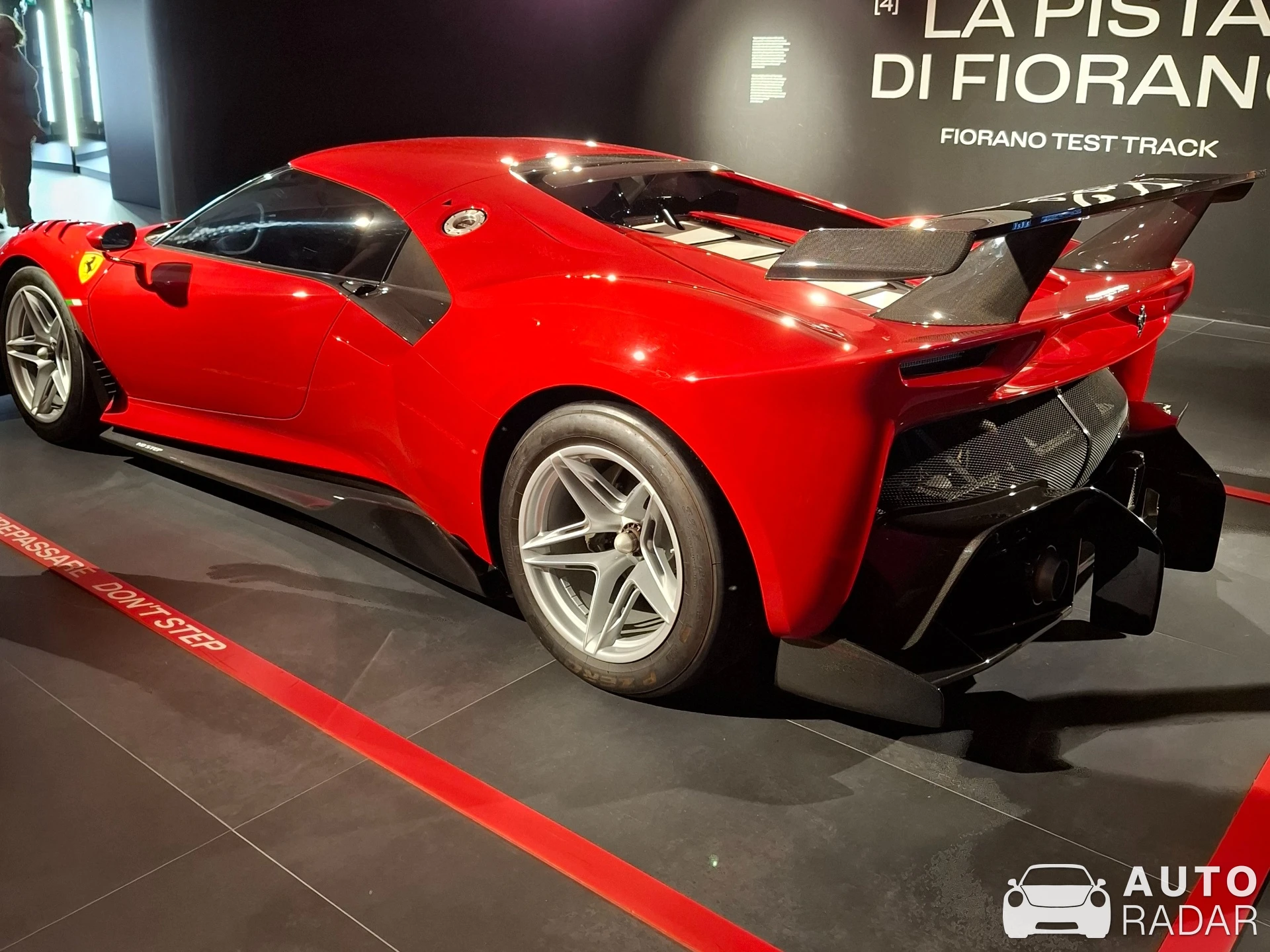 Ferrari P80/C spotted in Modena