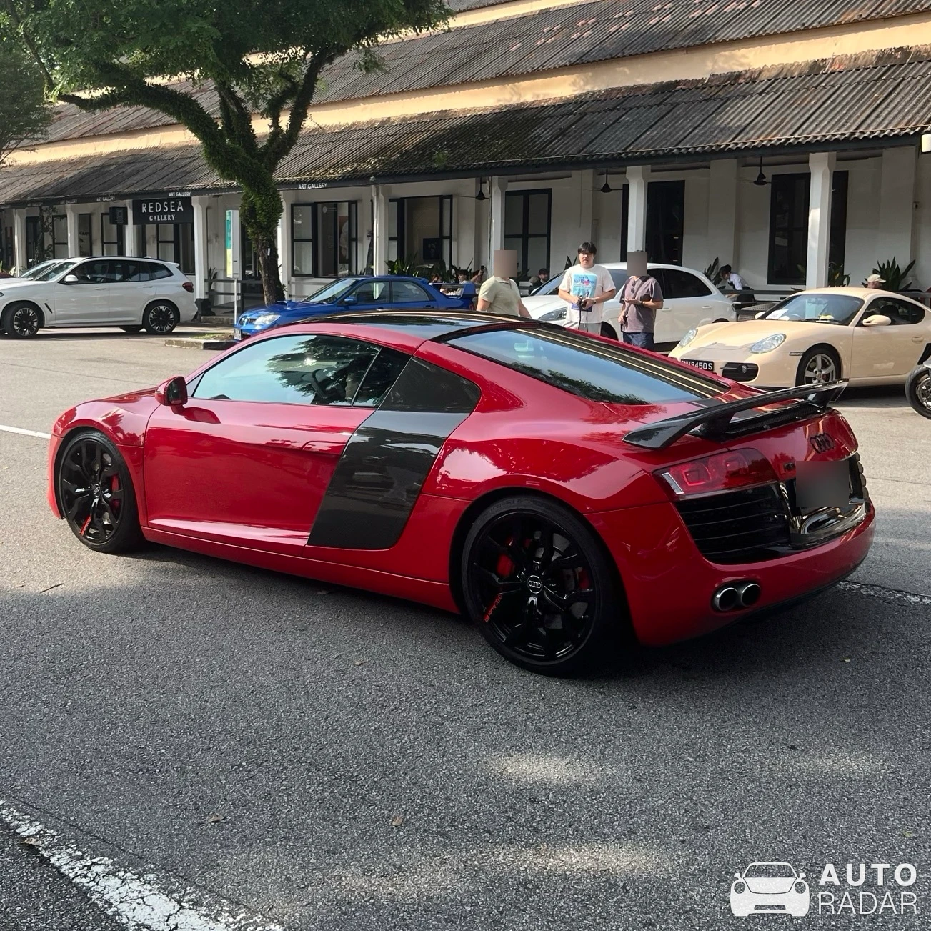 Audi R8 V8 Type 42 spotted in Singapore, Singapore