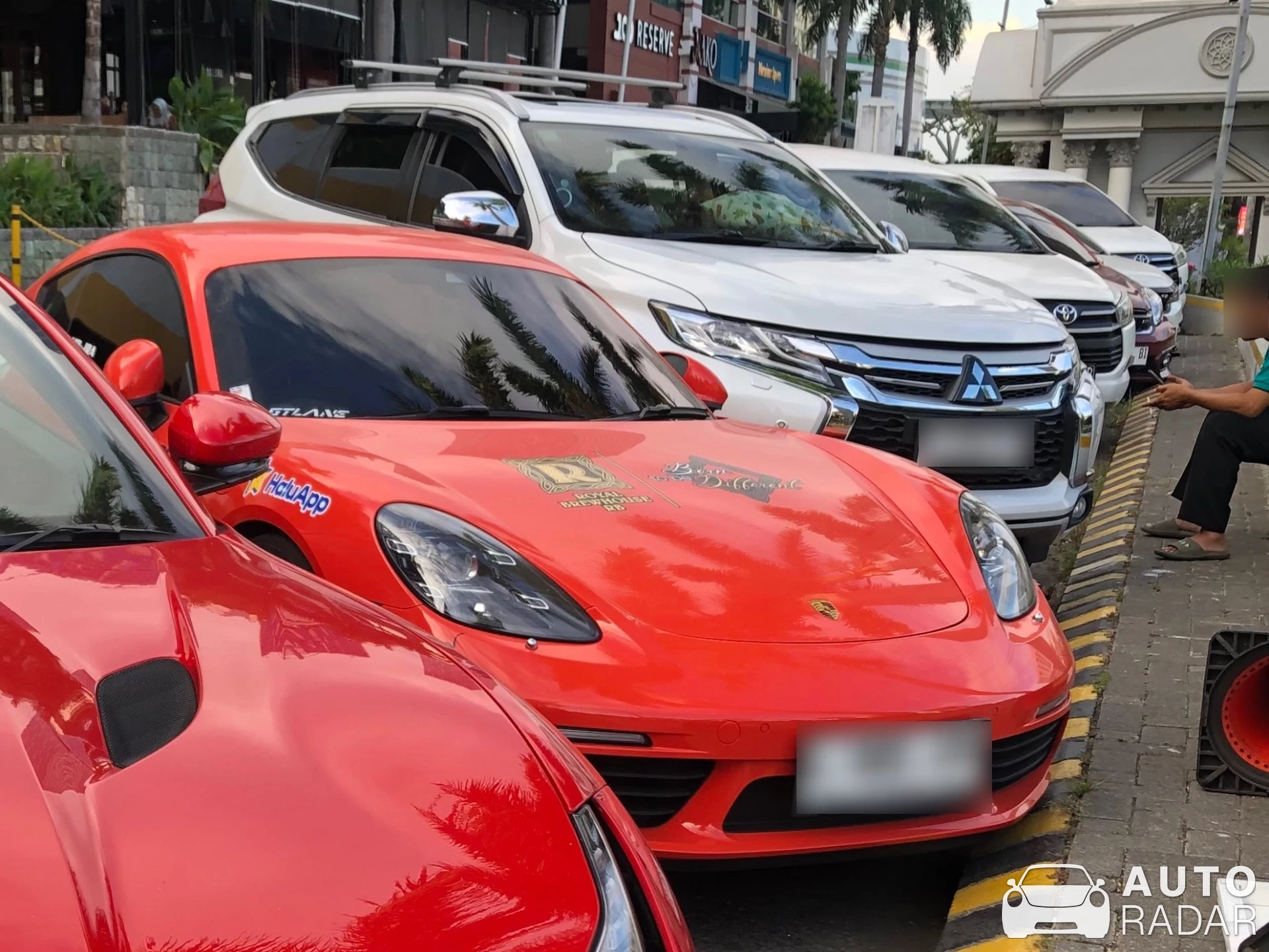 Porsche 718 Boxster spotted in Surabaya, Indonesia
