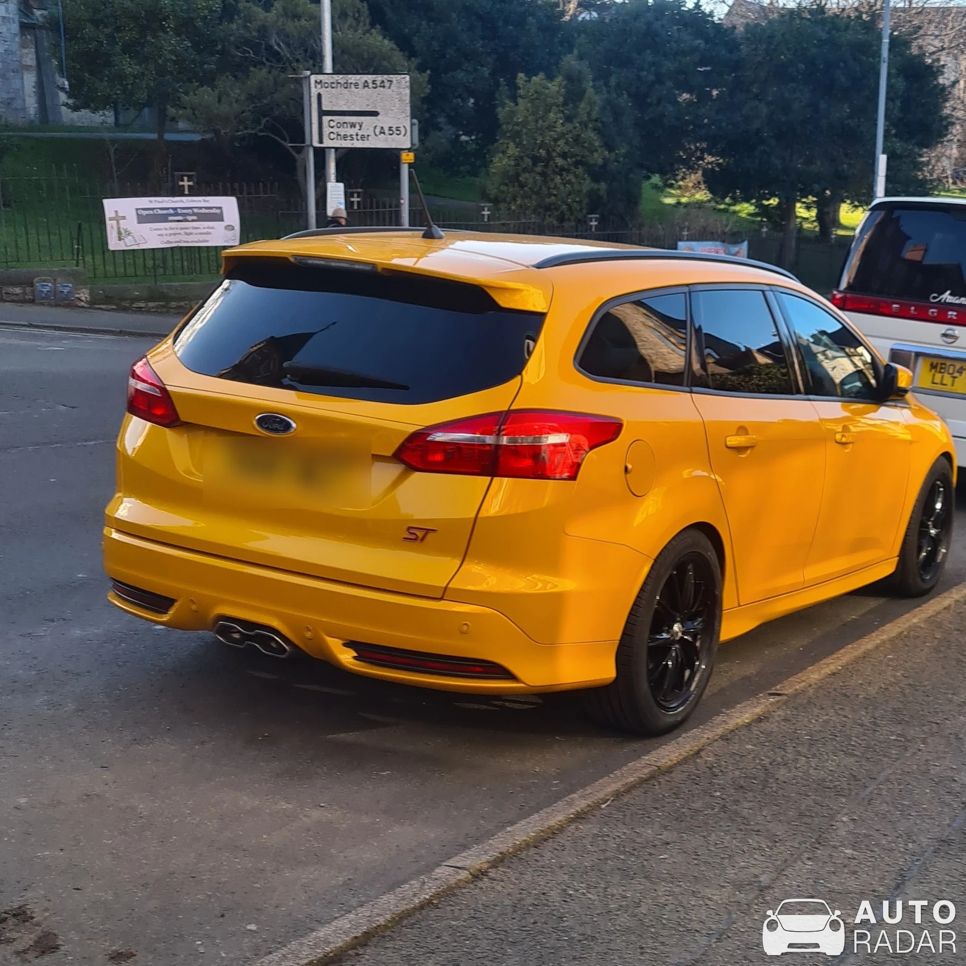 Ford Focus ST Estate 2015 spotted