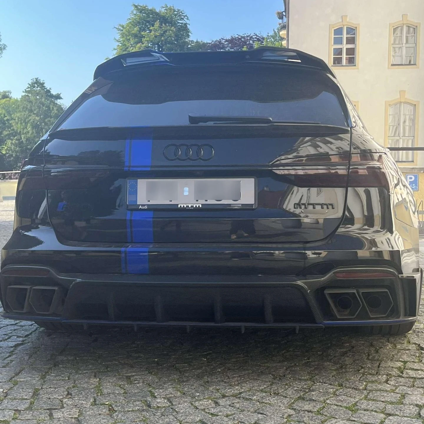 Audi MTM RS6 Avant C8 Mansory spotted in Sopot