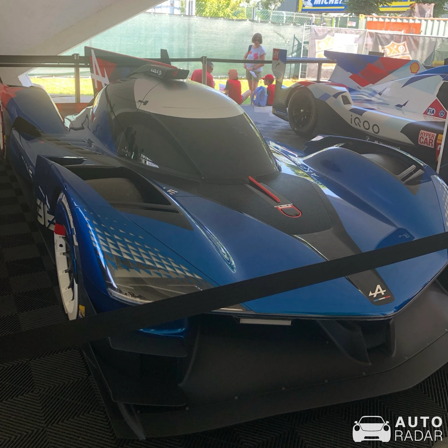 Alpine A424 spotted
