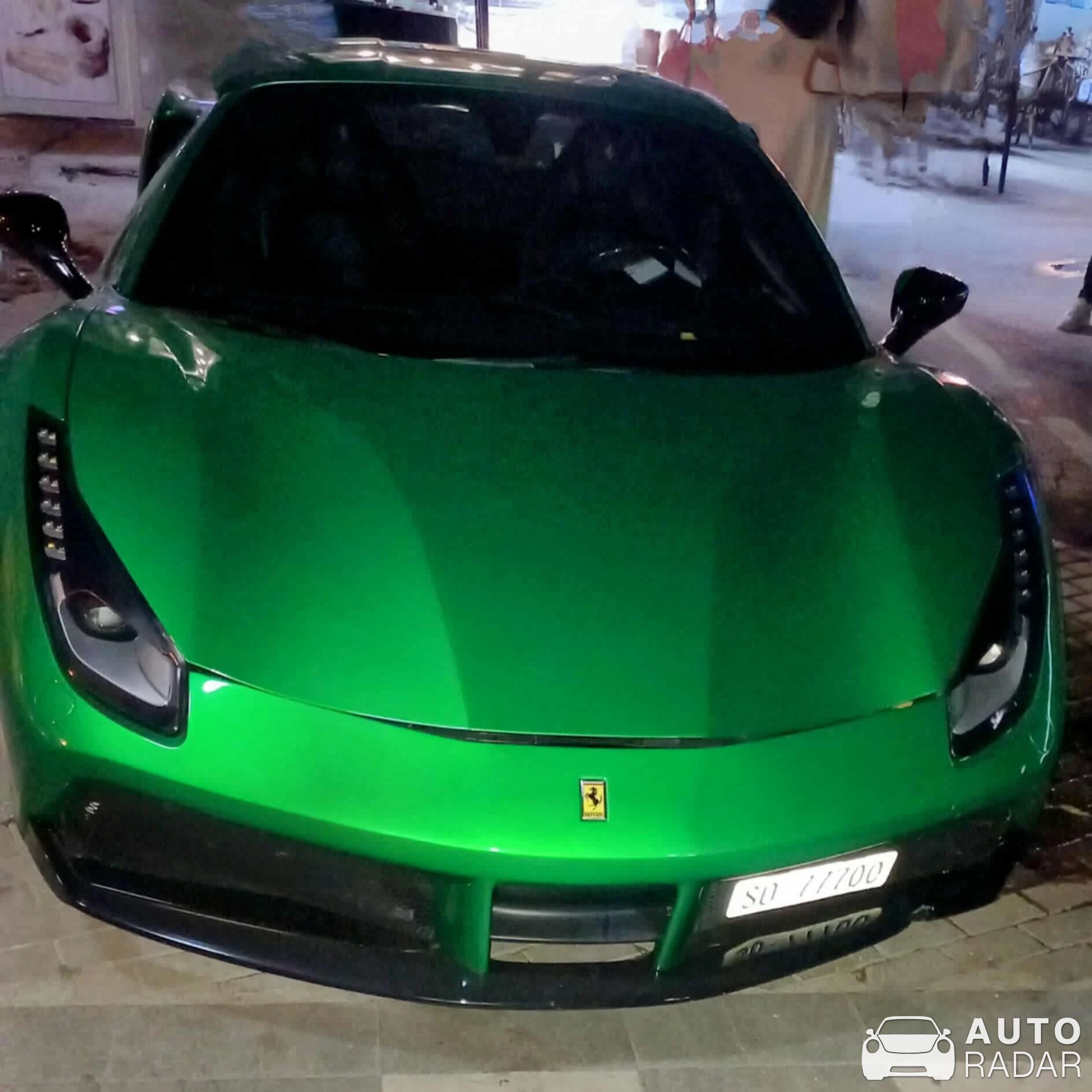 Ferrari 488 GTB spotted in Prilep