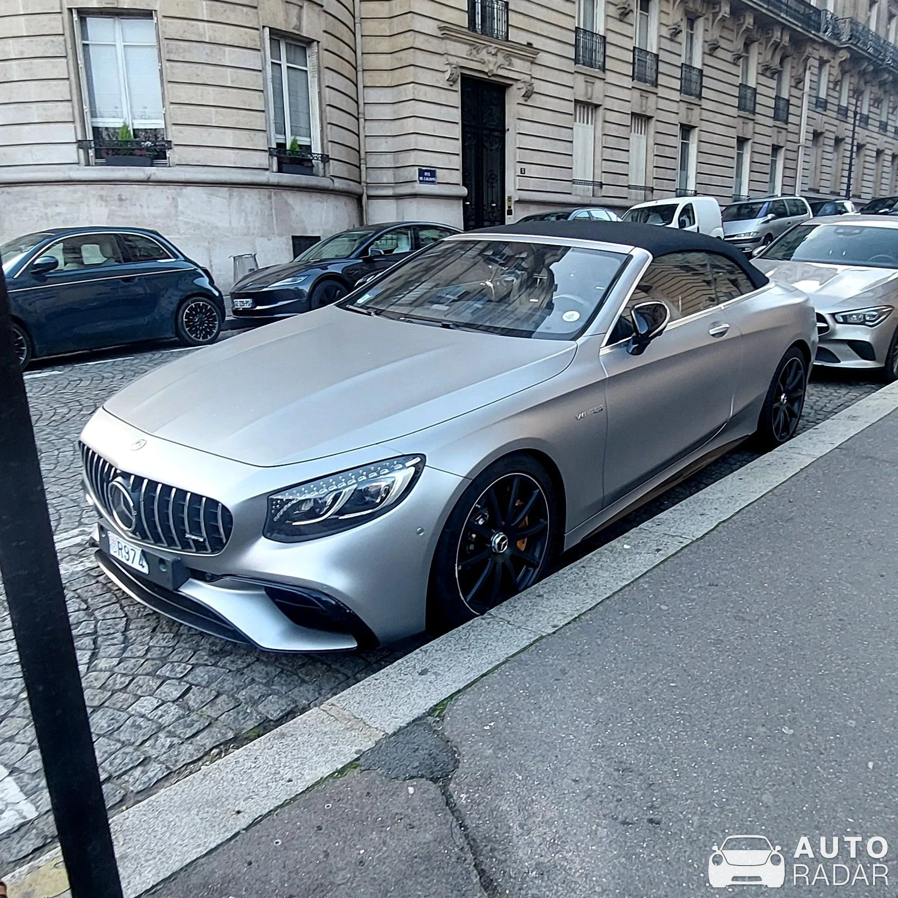 Mercedes-AMG S 63 Convertible A217 spotted in Paris, France