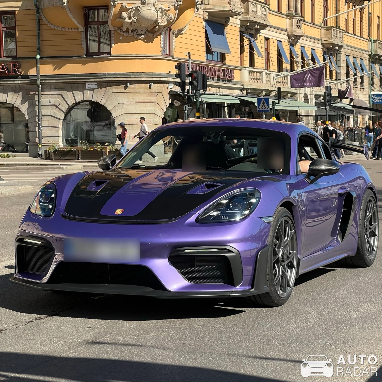 Porsche 718 Cayman GT4 RS Weissach Package spotted