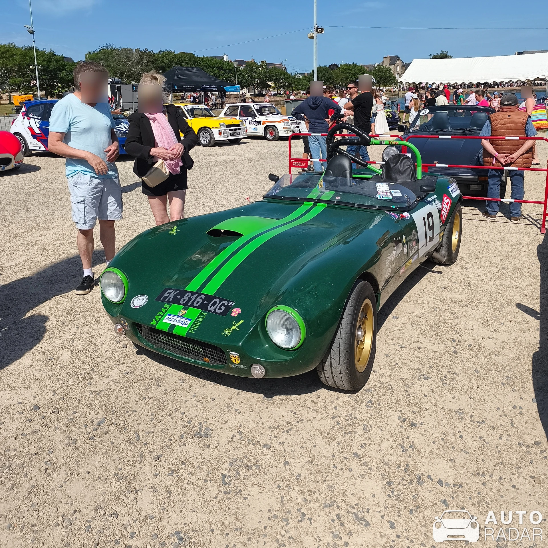 Ginetta G4 spotted in Perros-Guirec