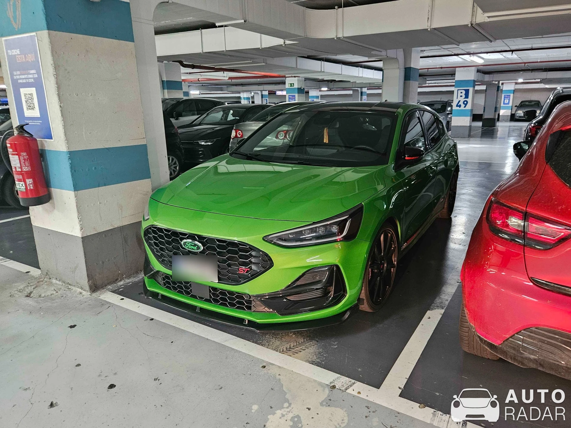 Ford Focus ST280 spotted in Zaragoza