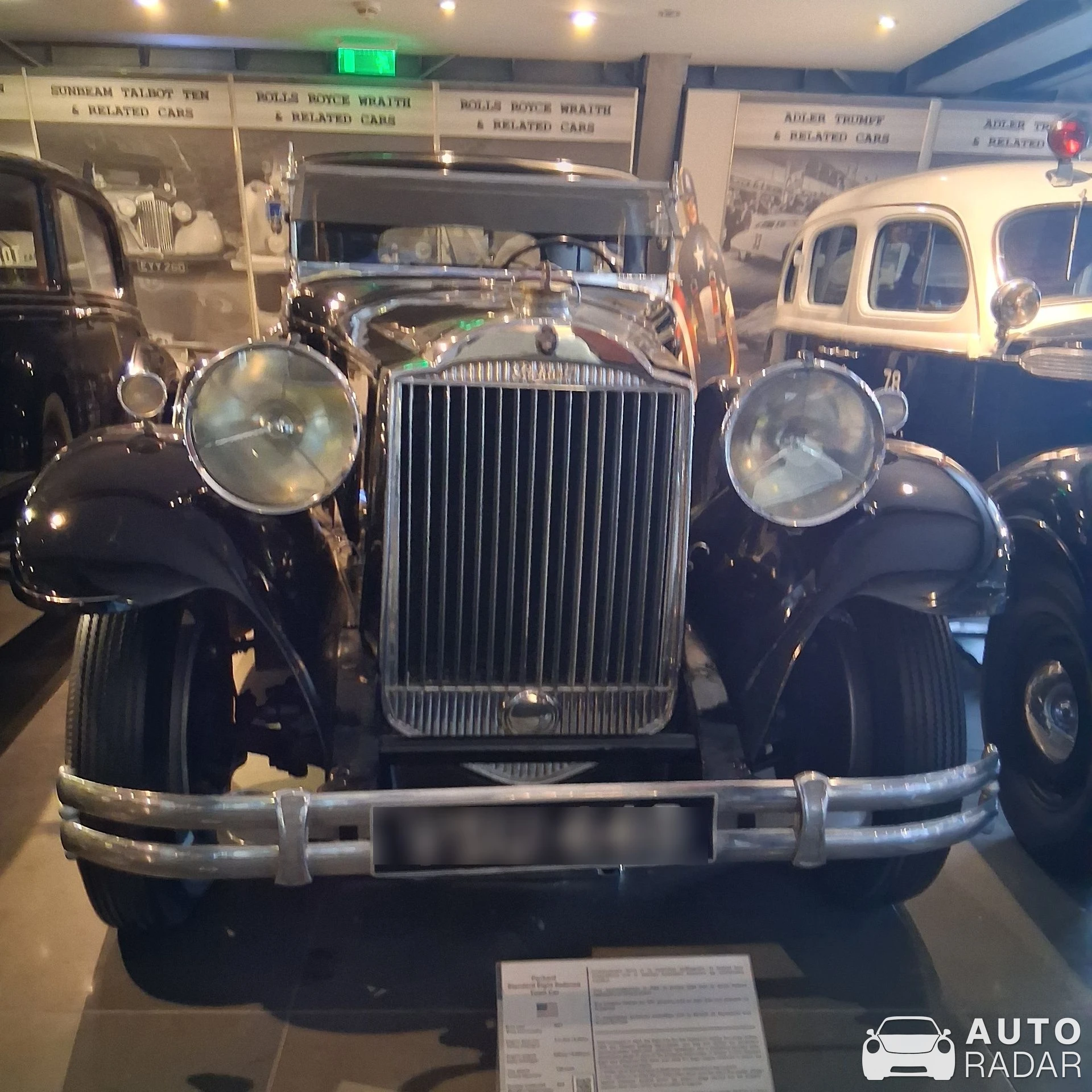 Packard Standard Eight 733 Sedanca Town Car spotted in Athina, Greece