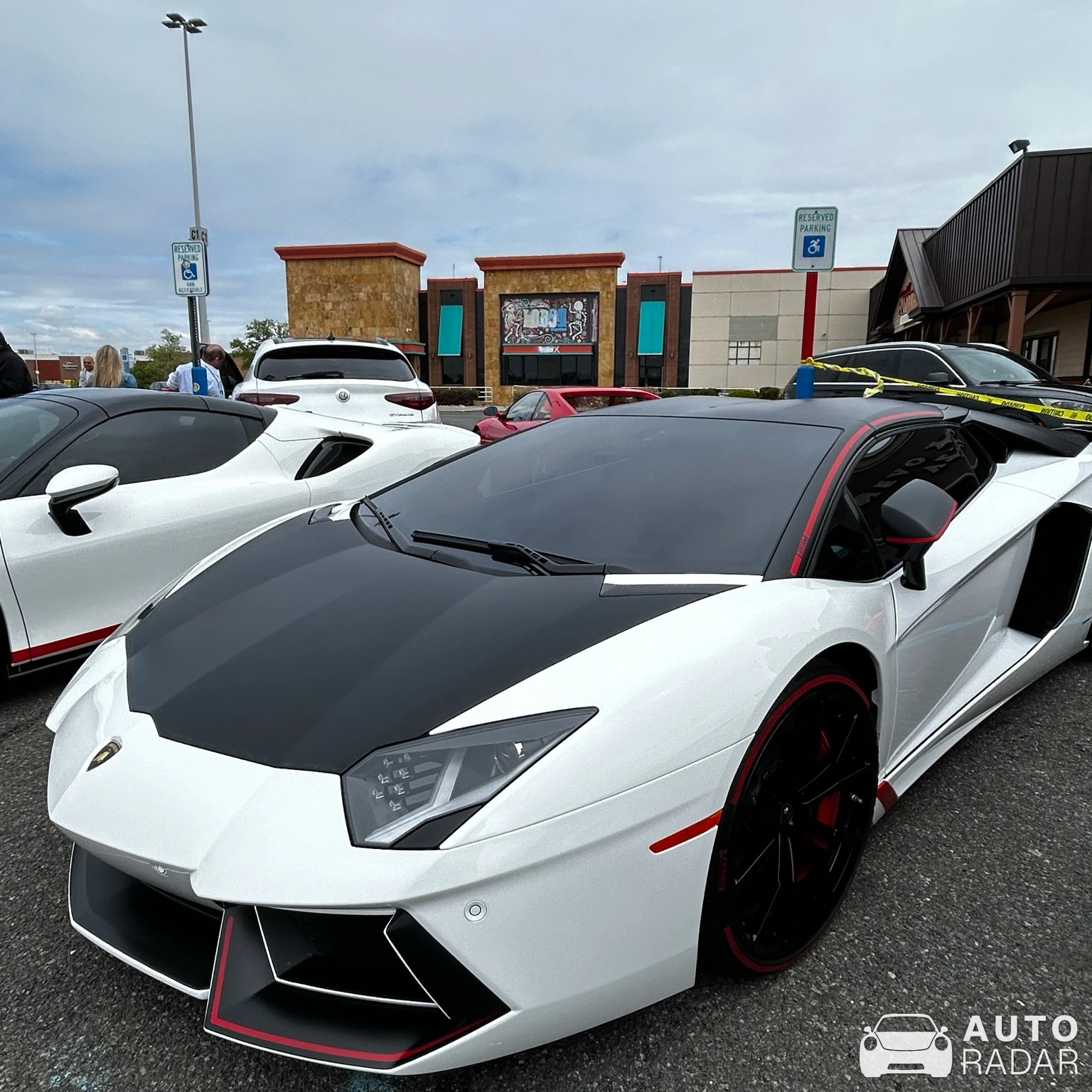 Lamborghini Aventador LP700-4 Pirelli Edition spotted