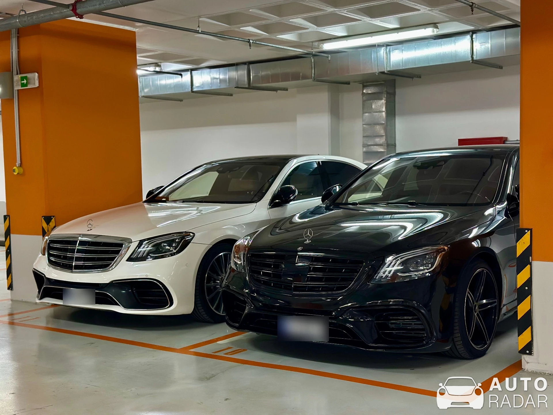 Mercedes-Benz W222 S550 spotted in Agios Dimitrios