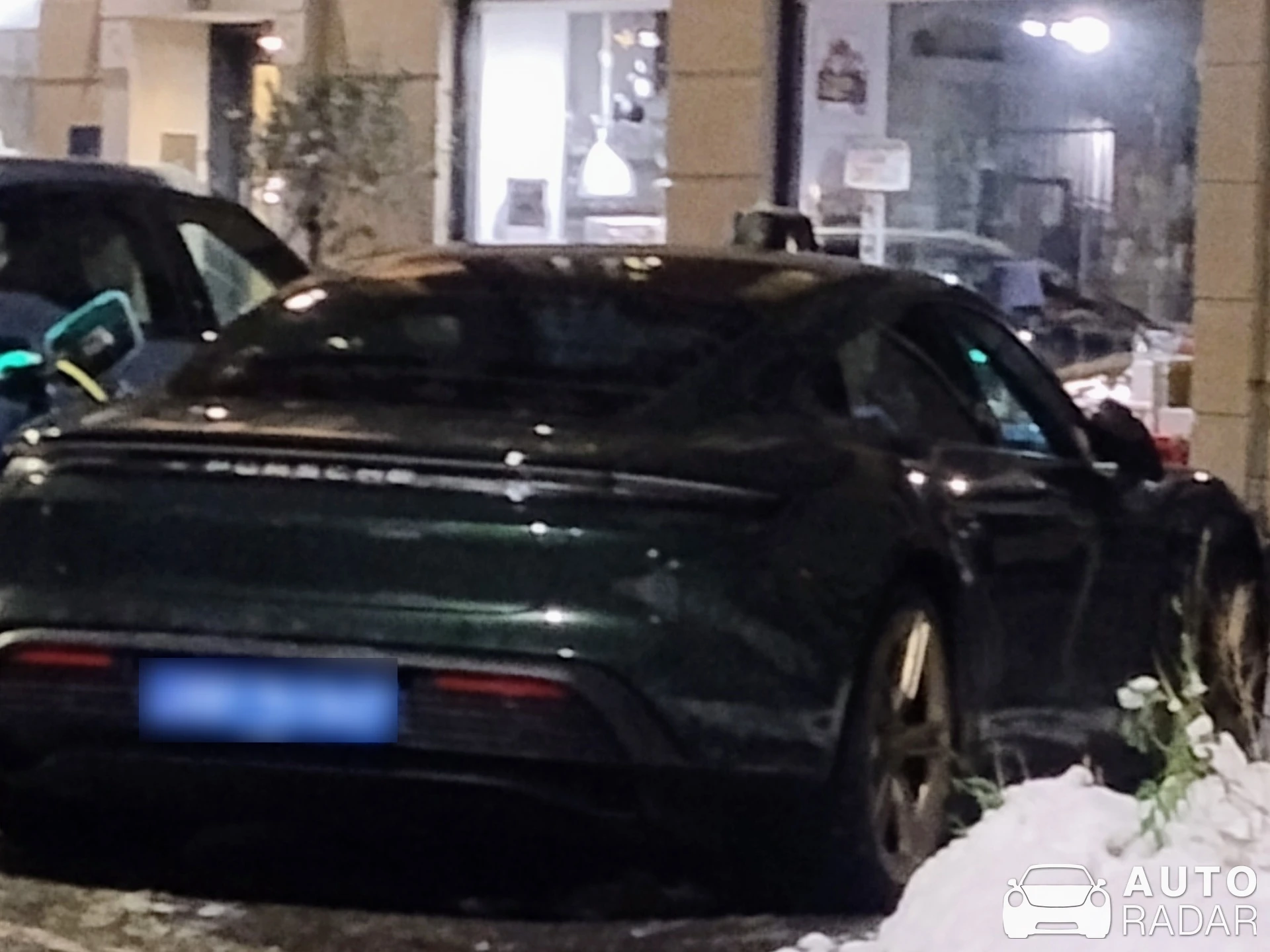 Porsche Taycan spotted in København, Denmark