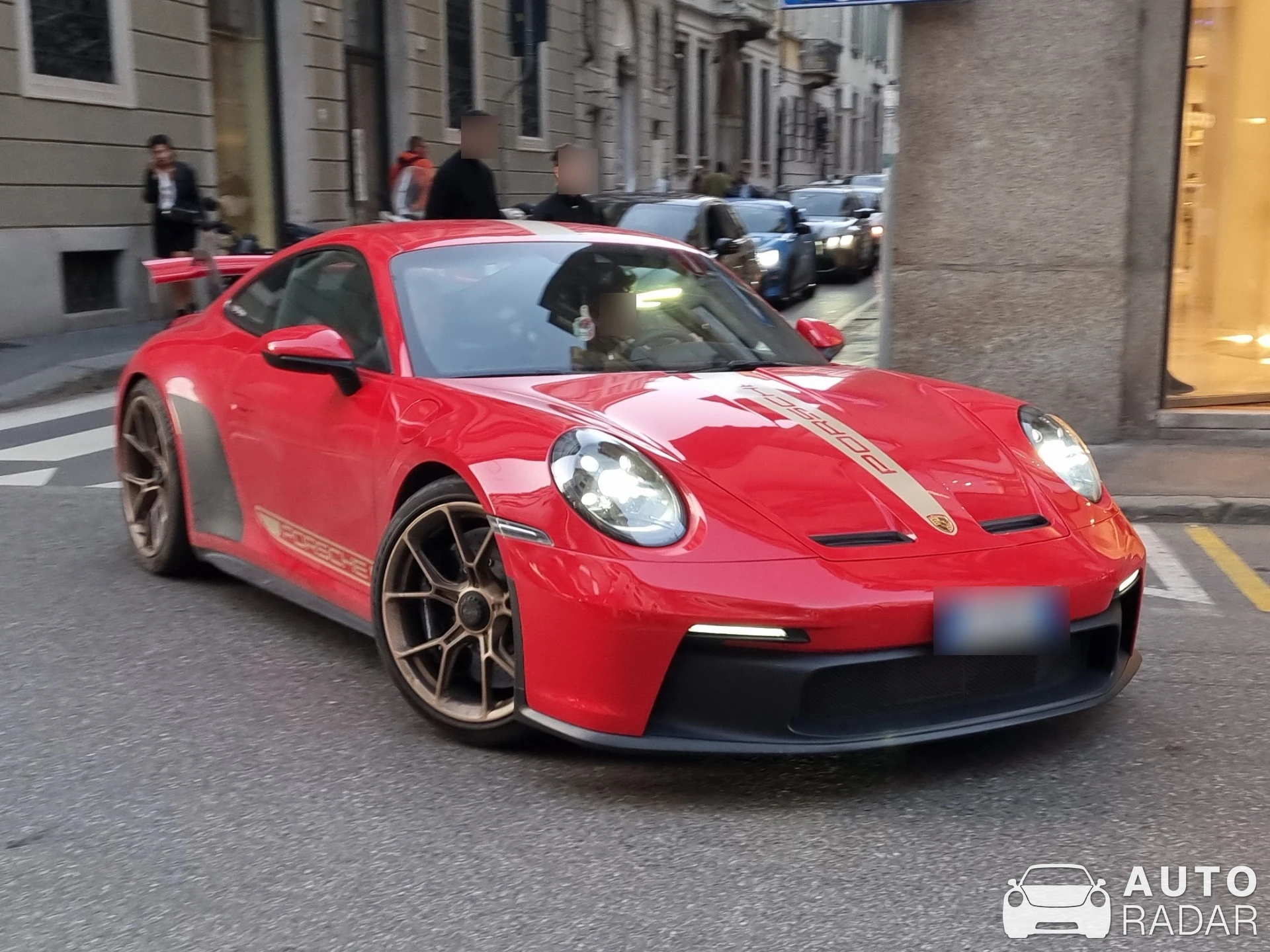 Porsche 992 GT3 MkI spotted in Milano, Italia