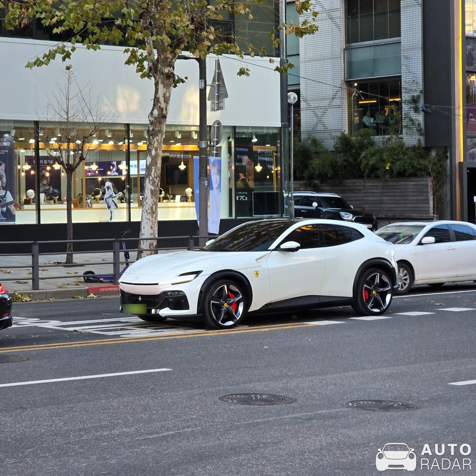 Ferrari Purosangue spotted in 강남구, 대한민국