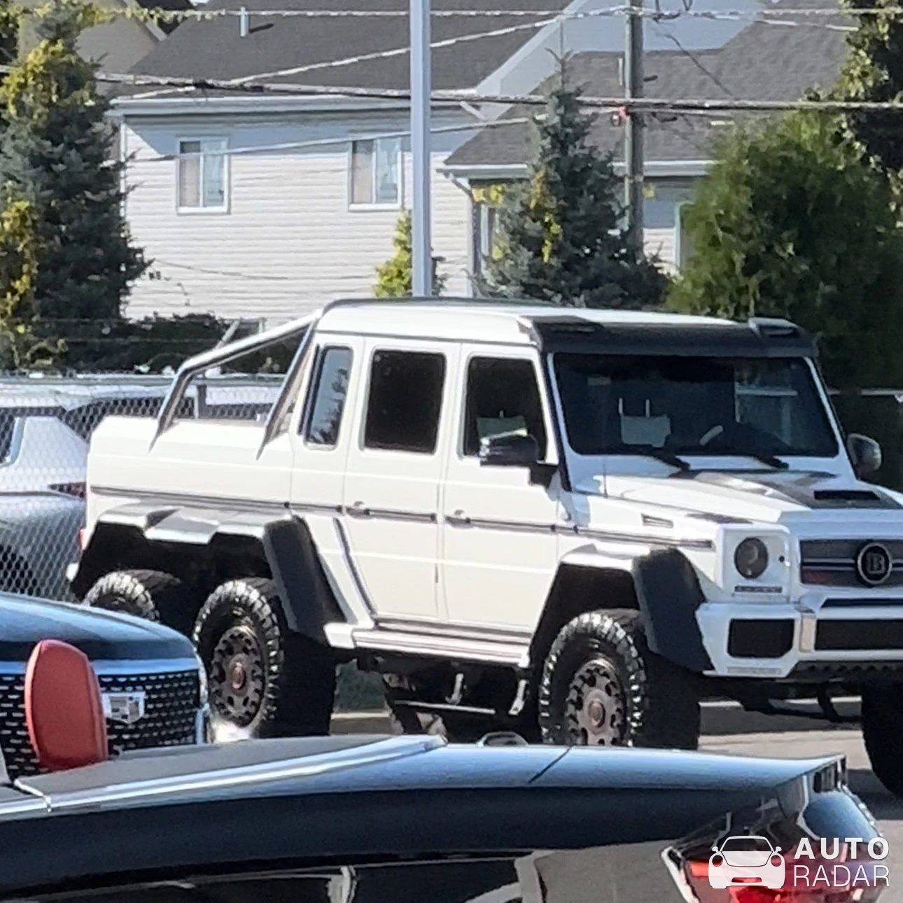 Mercedes-AMG Brabus G 900 XLP 6x6 Adventure Superblack spotted in Saint-Eustache