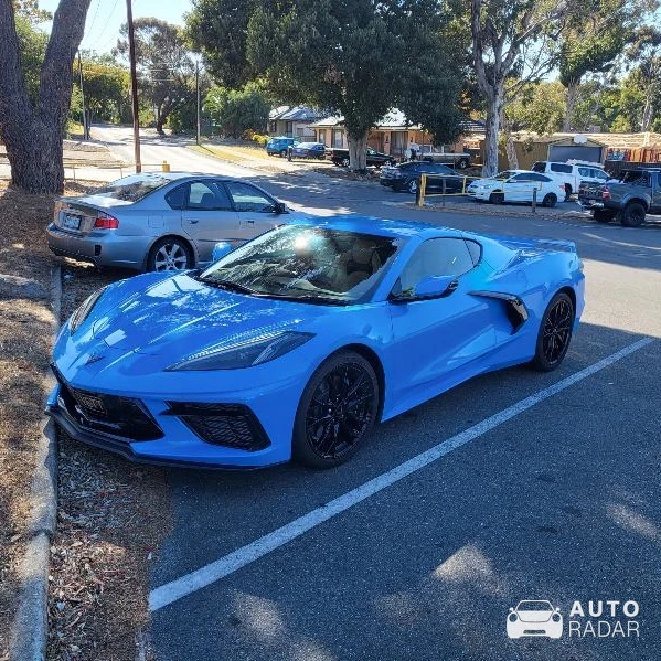 Chevrolet Corvette C8 spotted in Fairview Park, Australia