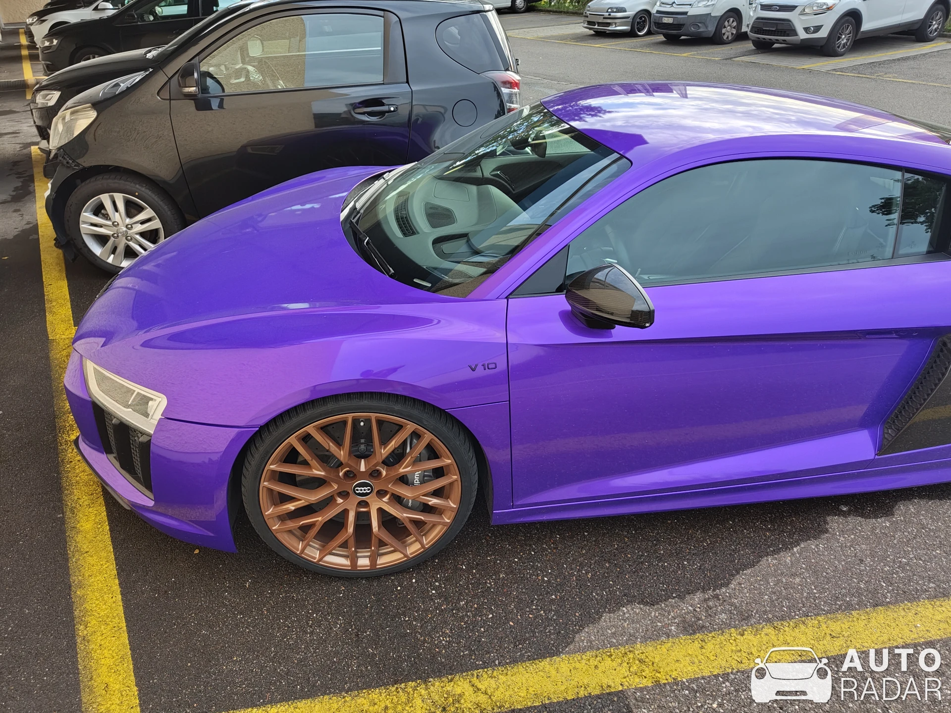 Audi R8 V10 spotted in Embrach, Schweiz