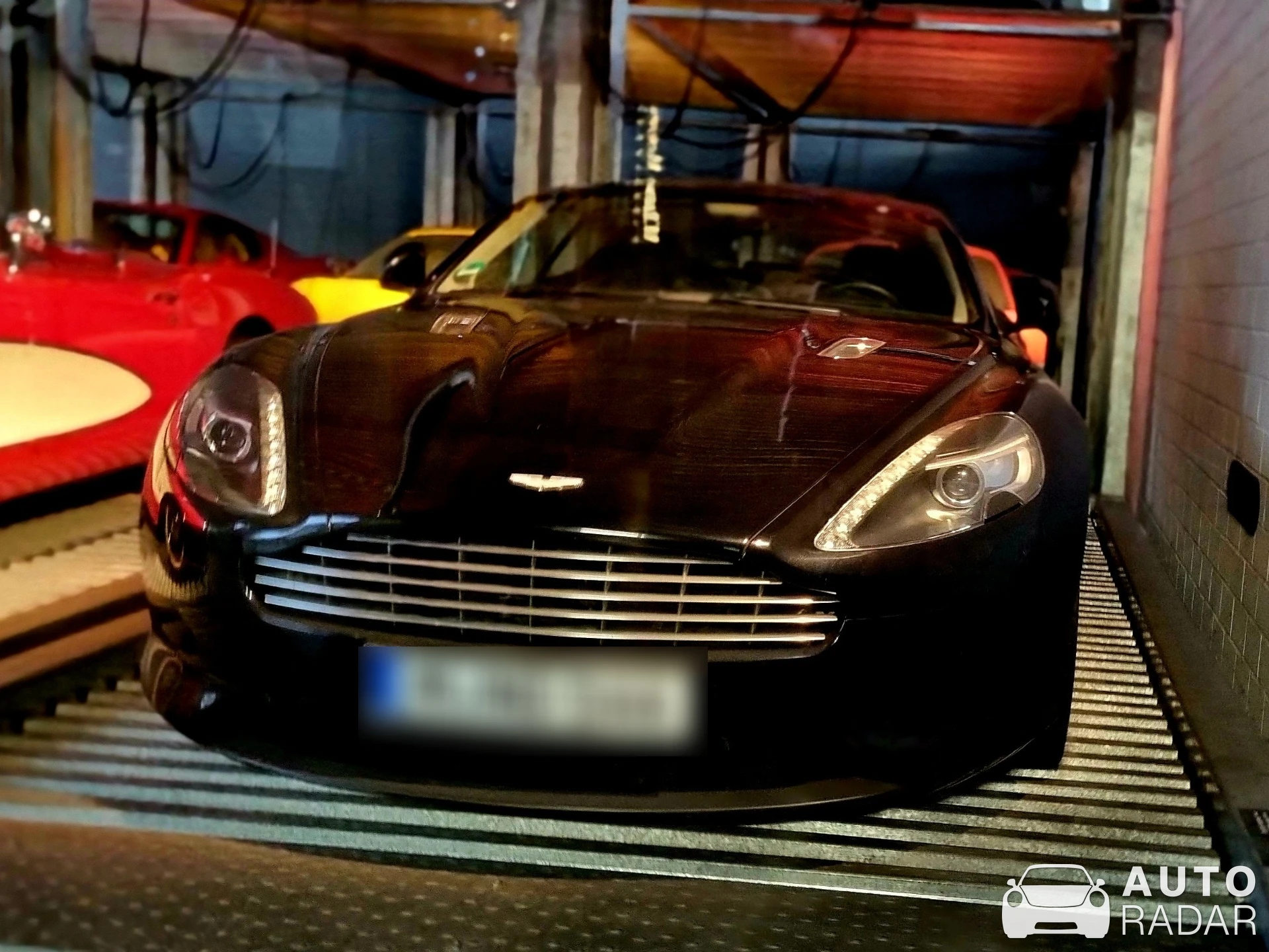 Aston Martin Virage spotted in Düsseldorf, Germany