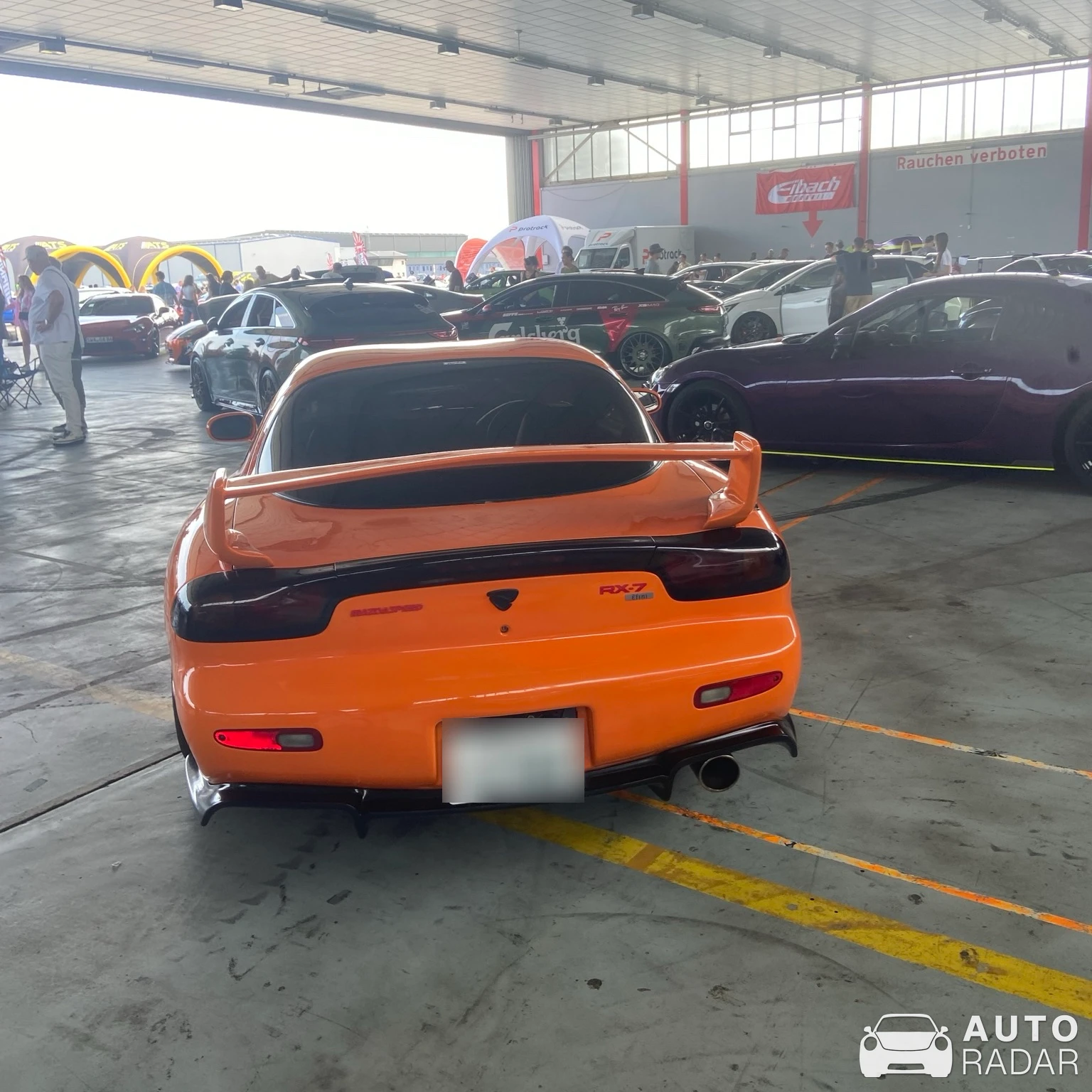 Mazda efini RX-7 Mazdaspeed spotted in Mendig