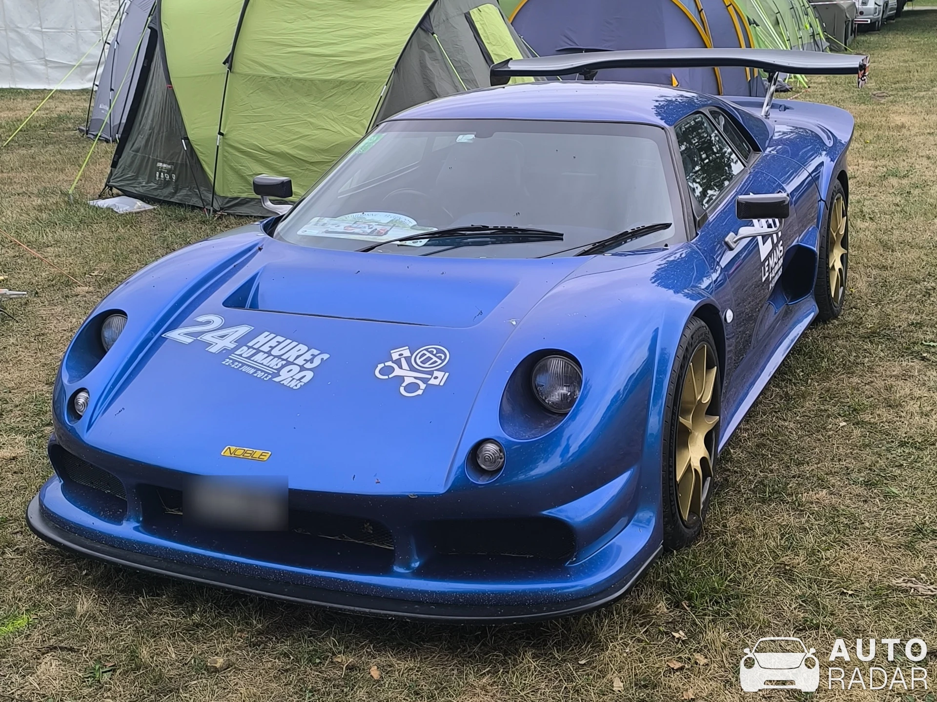 Noble M12 GTO-3R spotted in Mulsanne