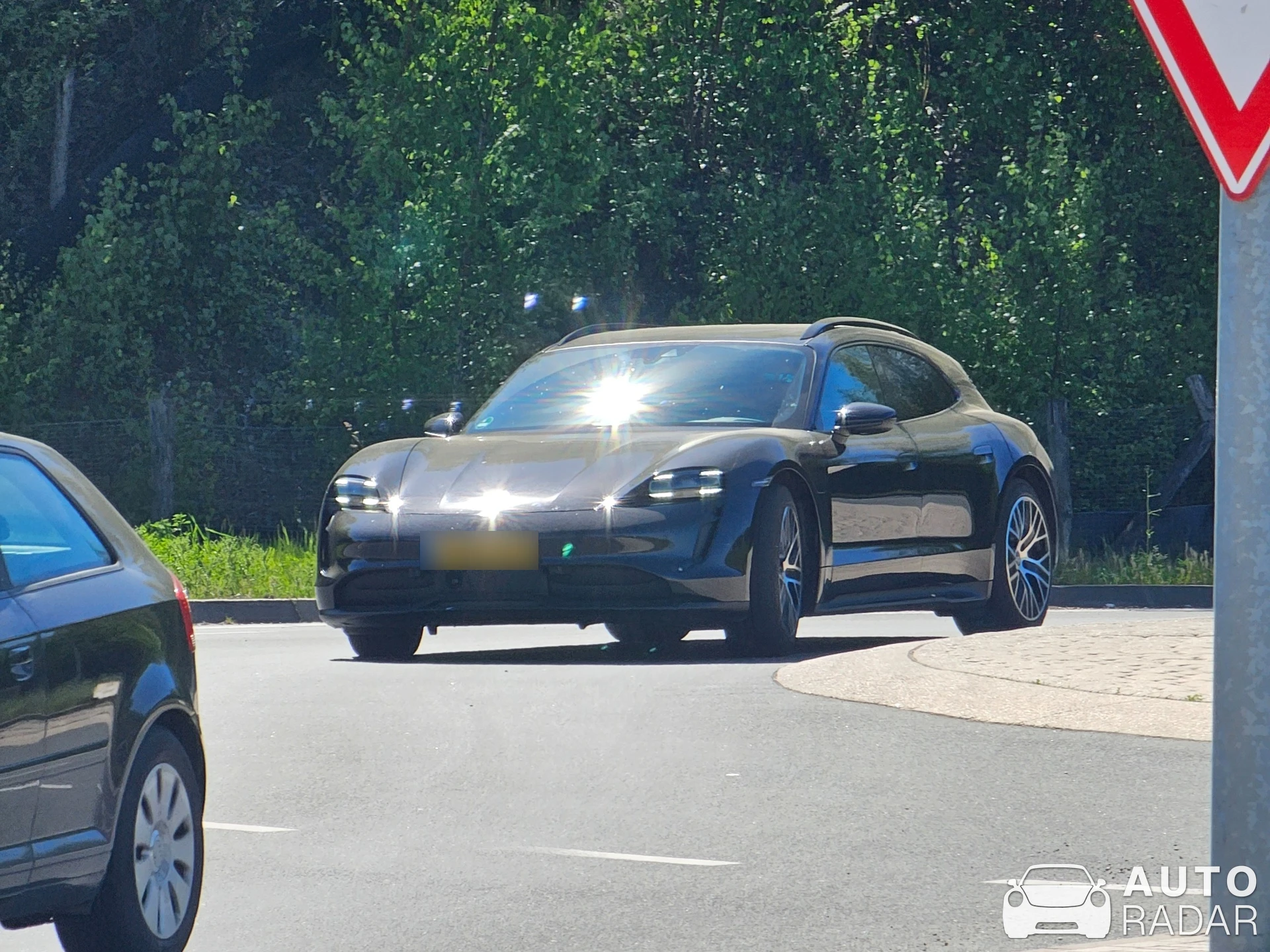 Porsche Taycan 4S Sport Turismo spotted in Landgraaf