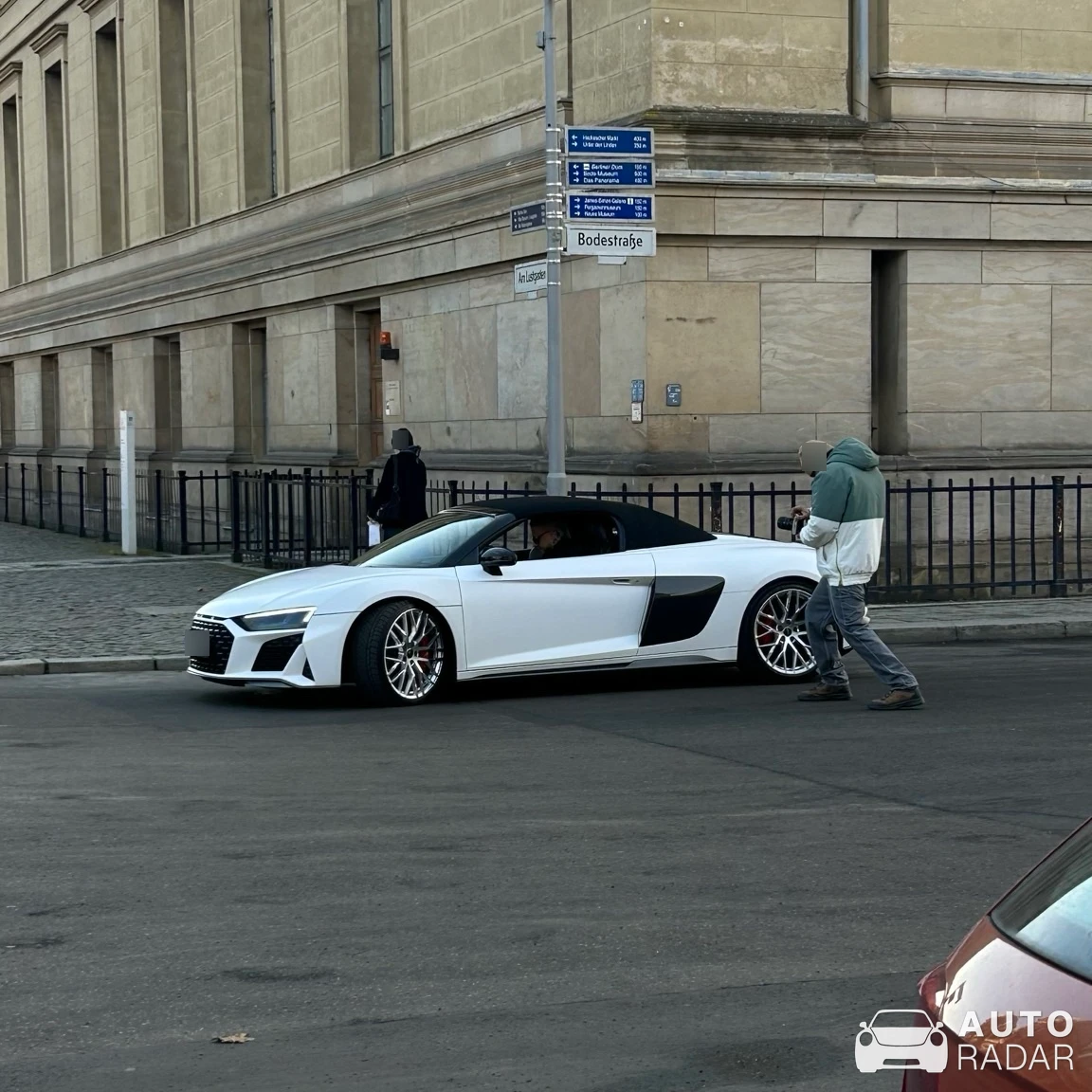 Audi R8 V10 Spyder RWD 2020 spotted in Berlin