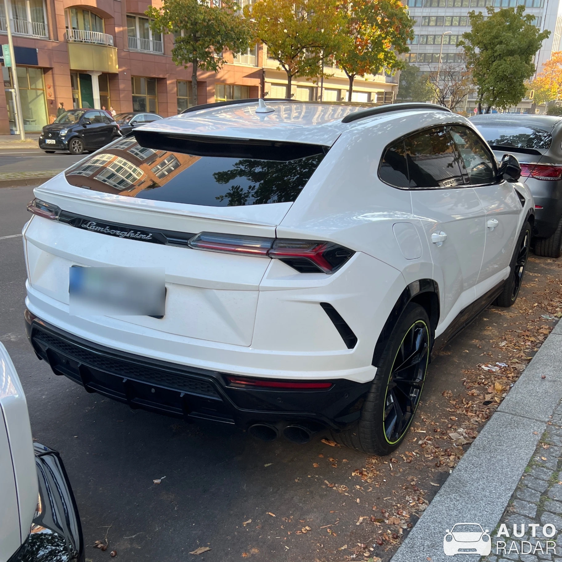 Lamborghini Urus spotted in Berlin, Germany