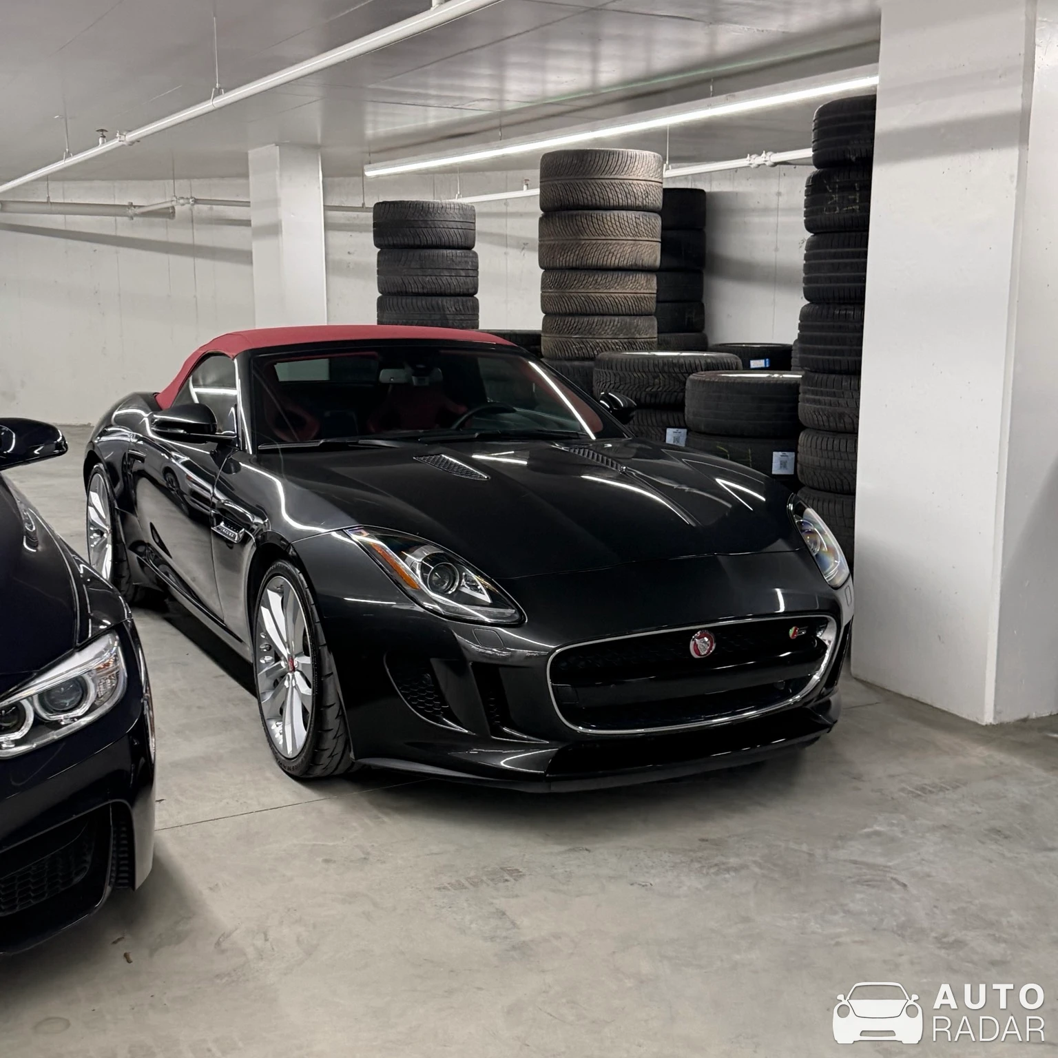 Jaguar F-Type SVR Convertible spotted in Longueuil