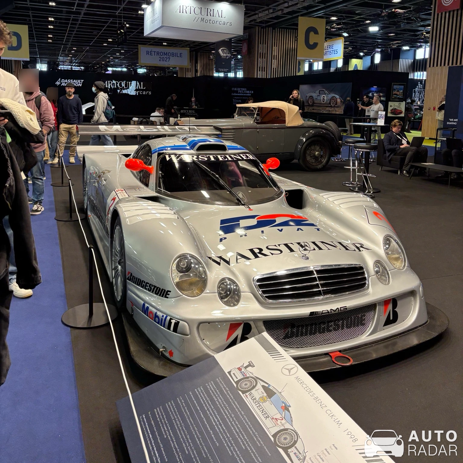Mercedes-Benz CLK-LM AMG spotted in Vanves