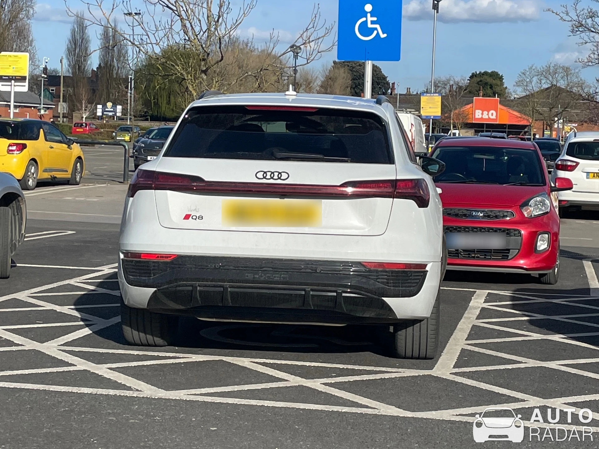 Audi Q8 E-Tron spotted