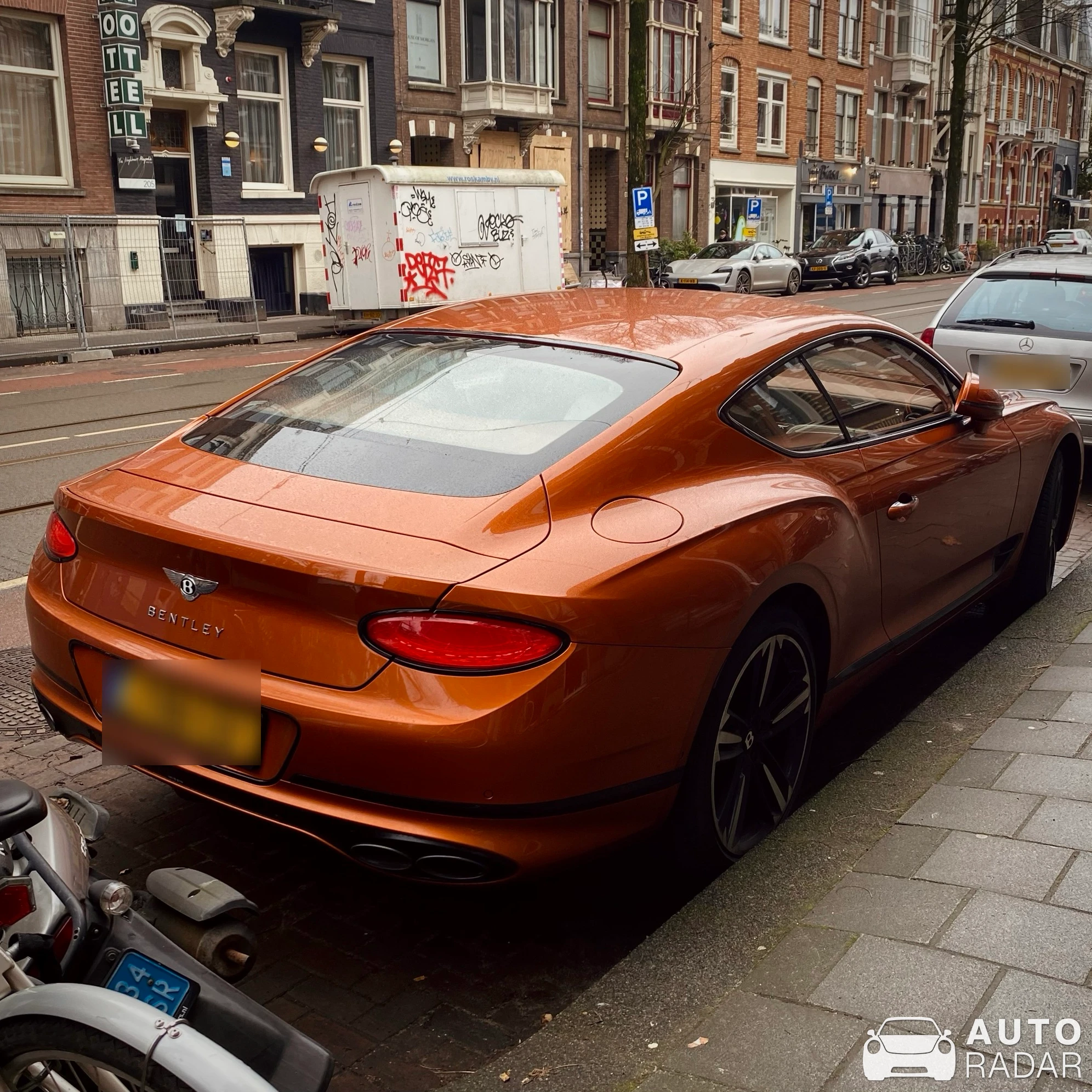 Bentley Continental GT V8 2020 spotted in Amsterdam