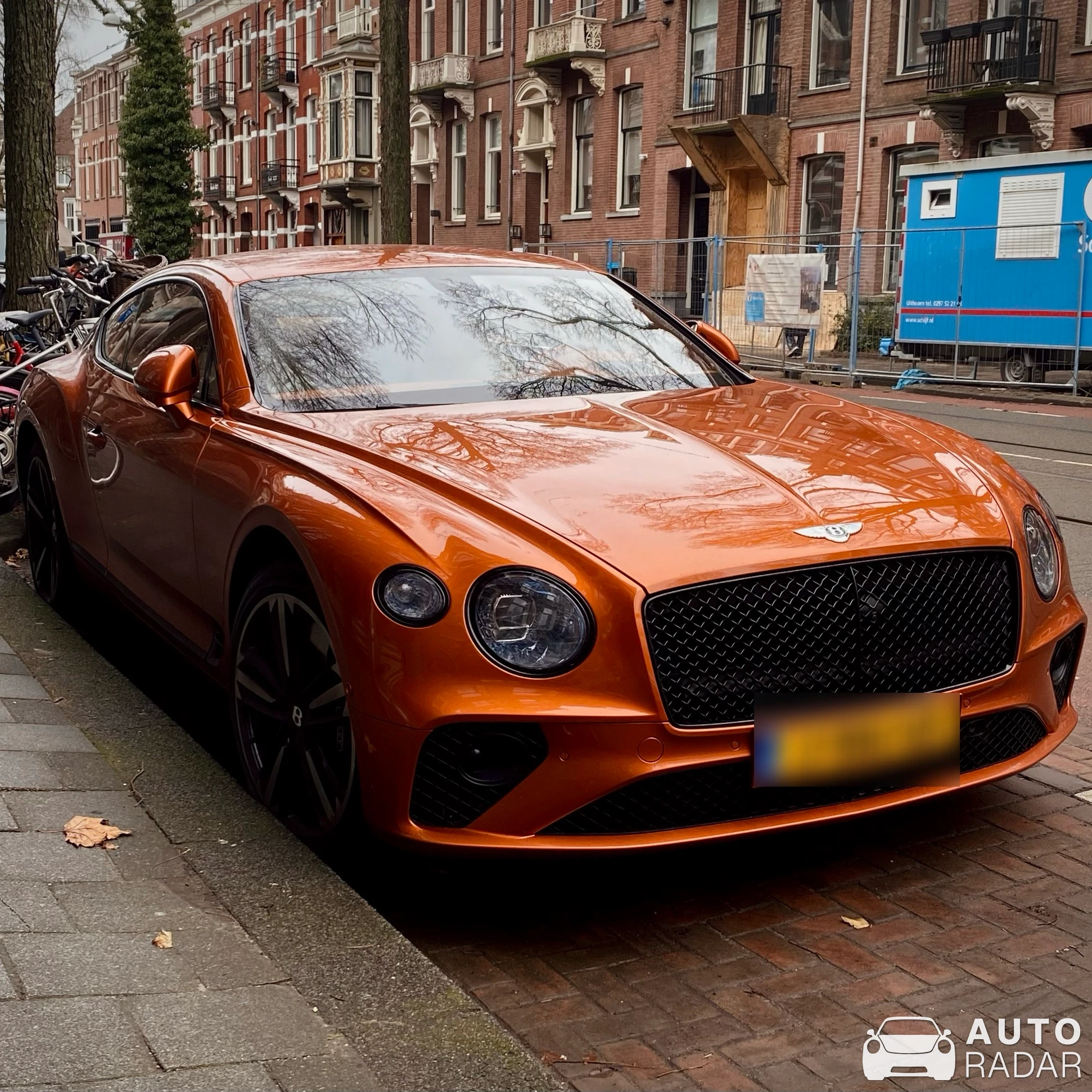 Bentley Continental GT V8 2020 spotted in Amsterdam, Nederland