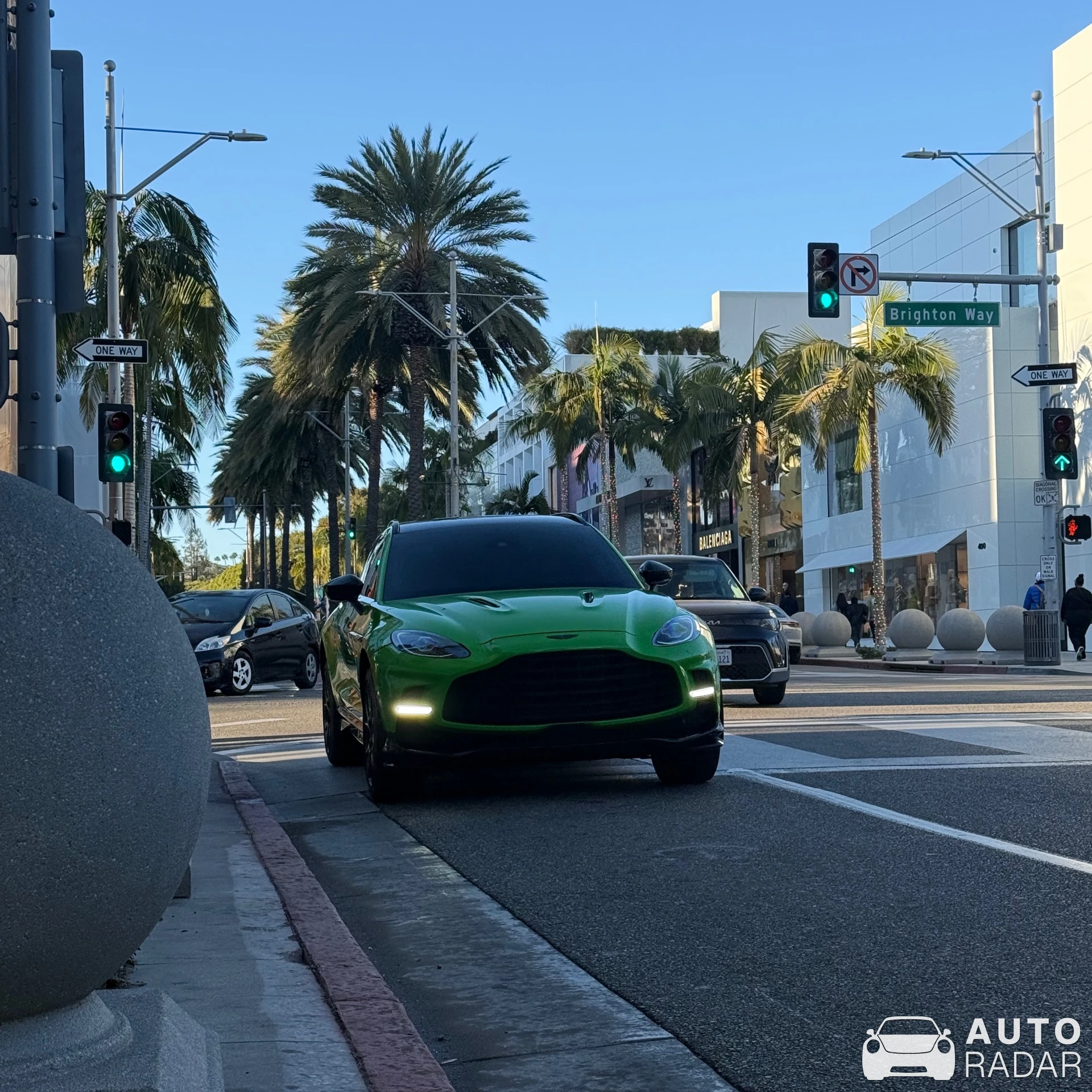Aston Martin DBX707 spotted in Beverly Hills, United States