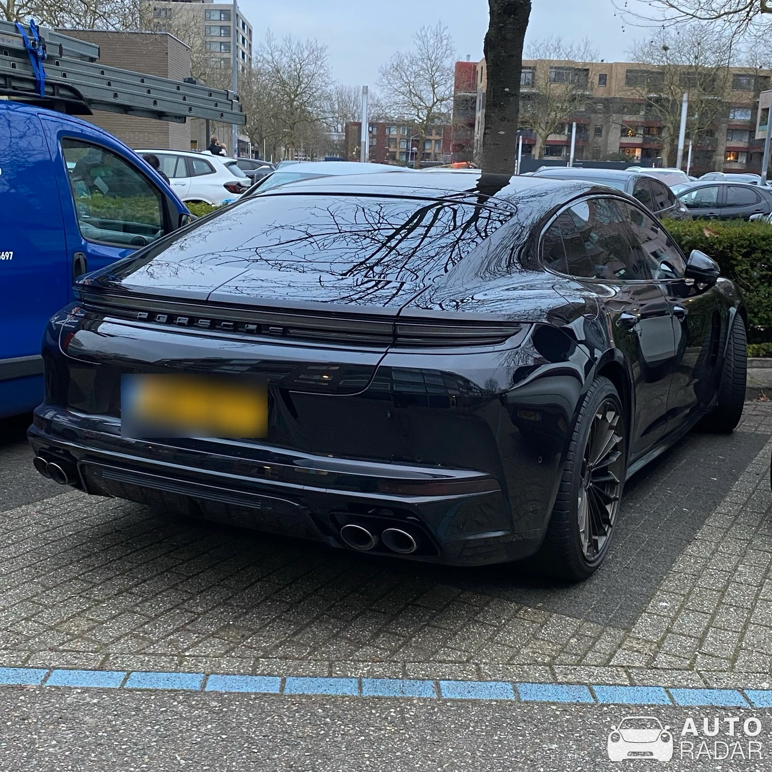 Porsche 972 Panamera Turbo S spotted in Amsterdam