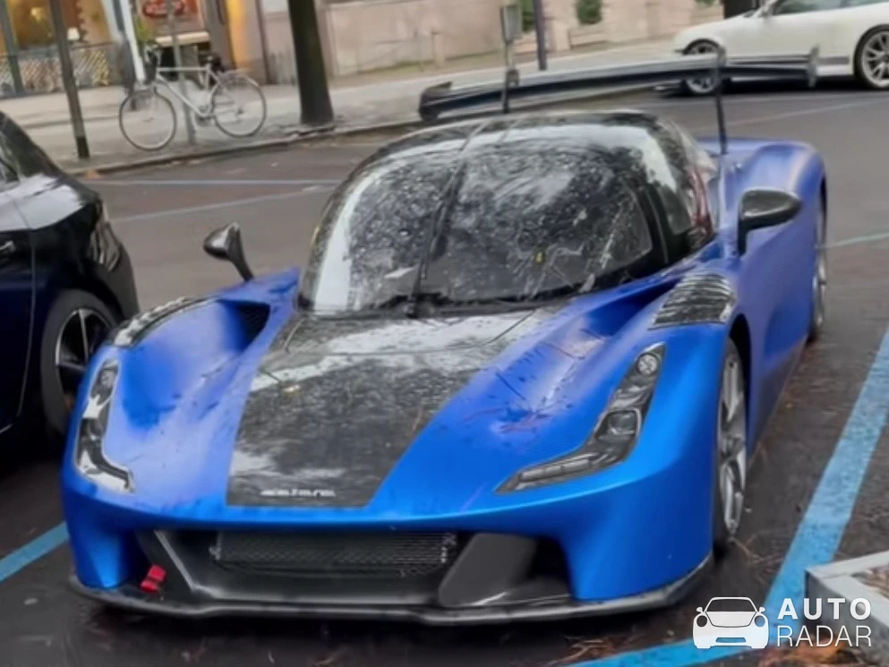 Dallara Stradale XP spotted in Roma