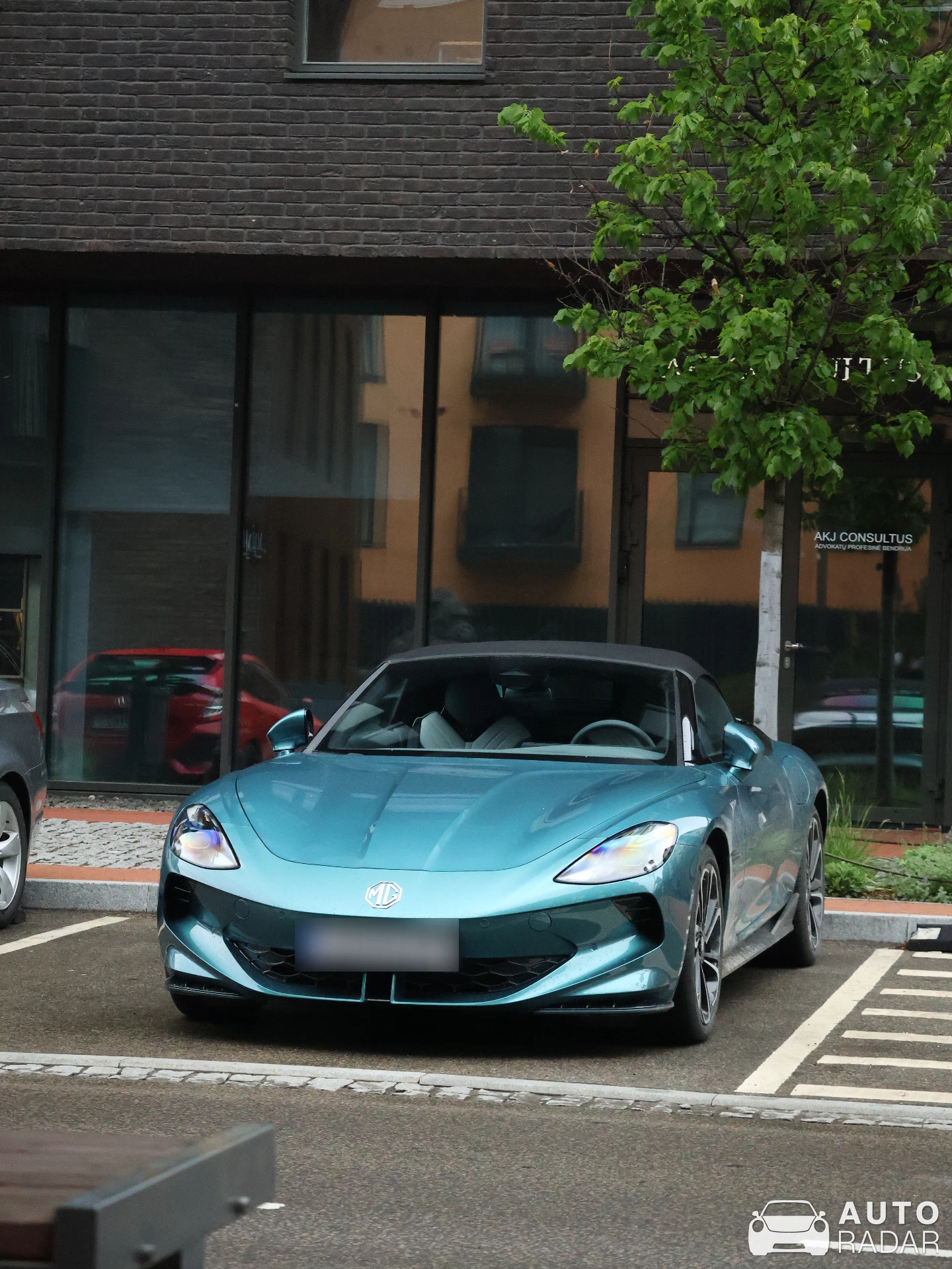 MG Cyberster GTS spotted in Vilnius