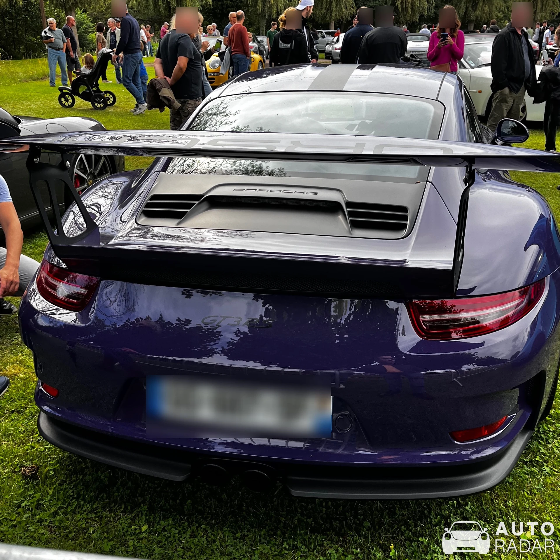 Porsche 992 GT3 RS MkI spotted in Ménilles, France